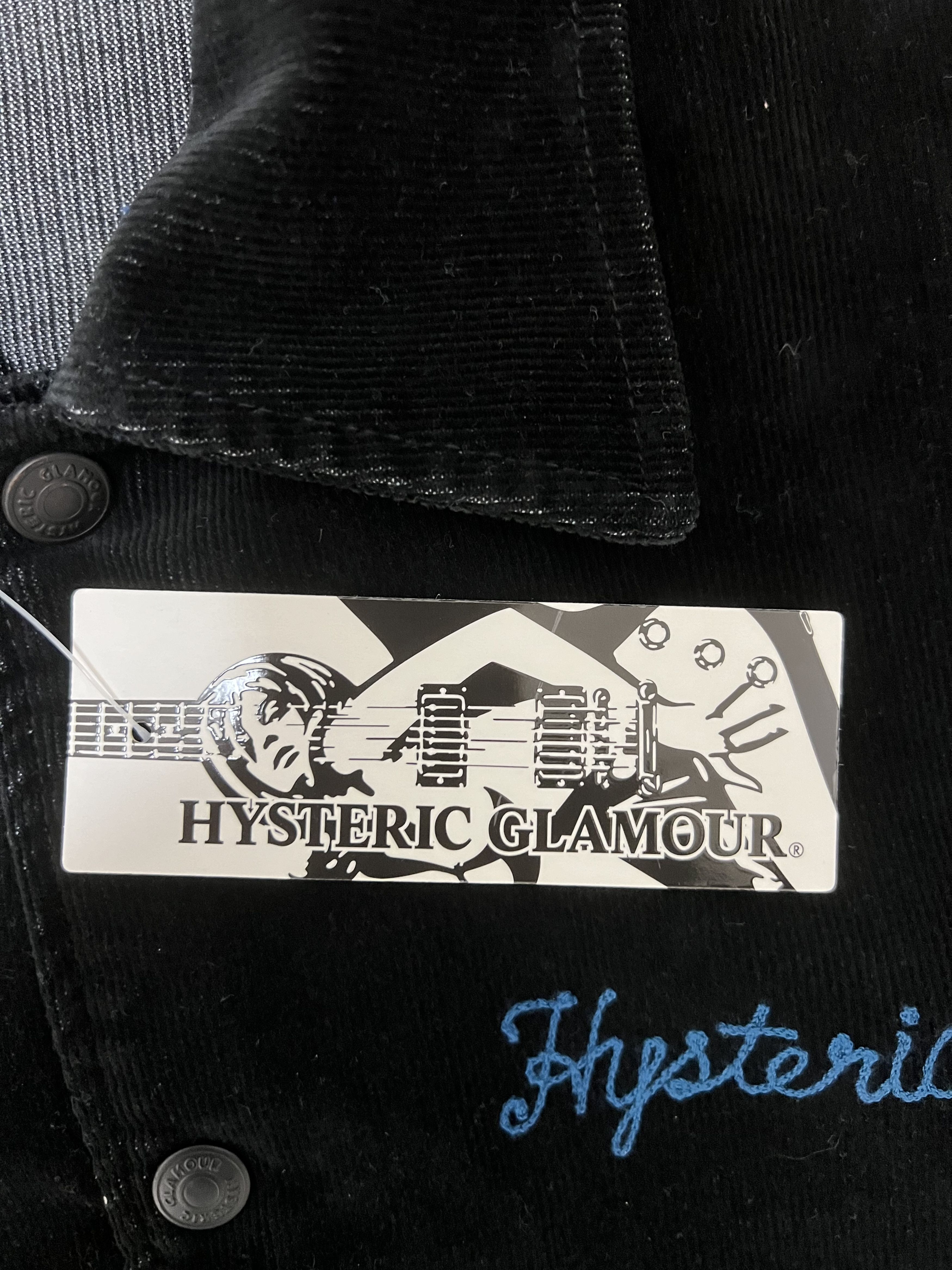 Hysteric Glamour 💚 Hysteric Glamour Devil Made Me Do It Varsity Jacket NEW Size US M / EU 48-50 / 2 - 13 Thumbnail