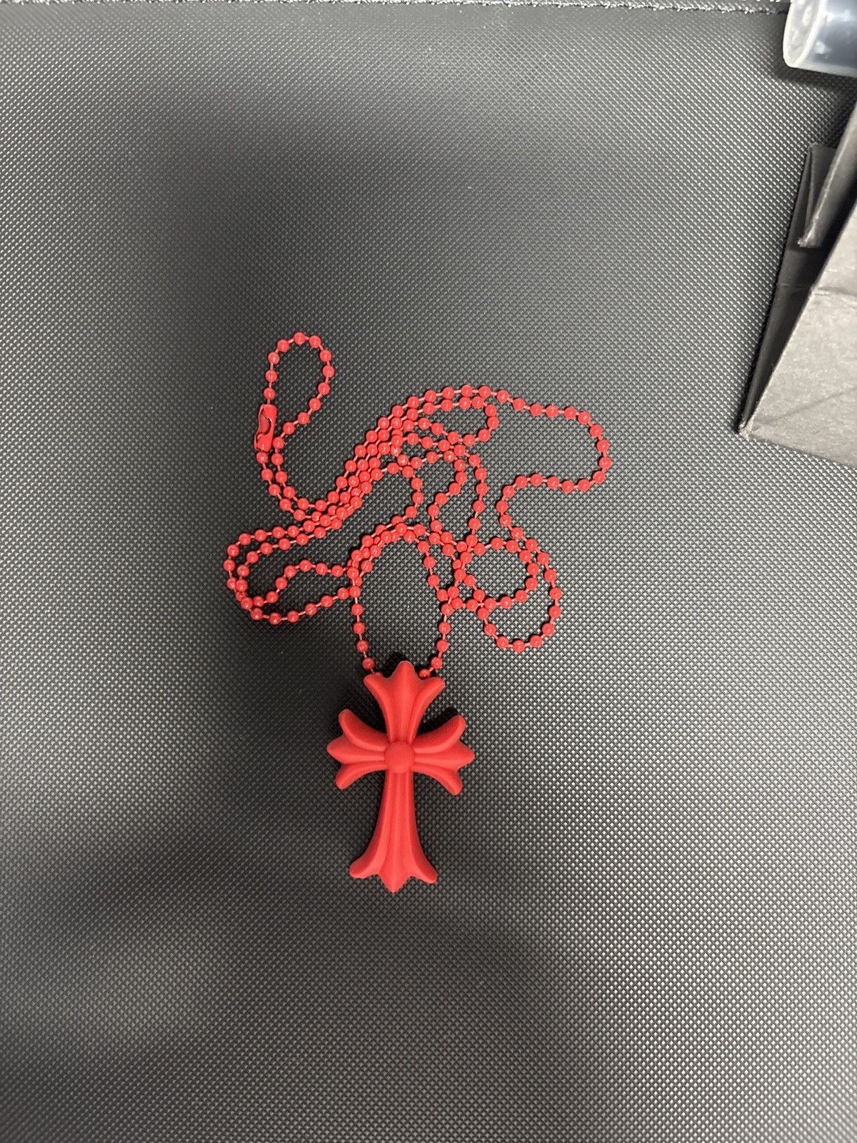 Chrome Hearts Red Cross Chrome Hearts Pendant Size 38 - 2 Thumbnail