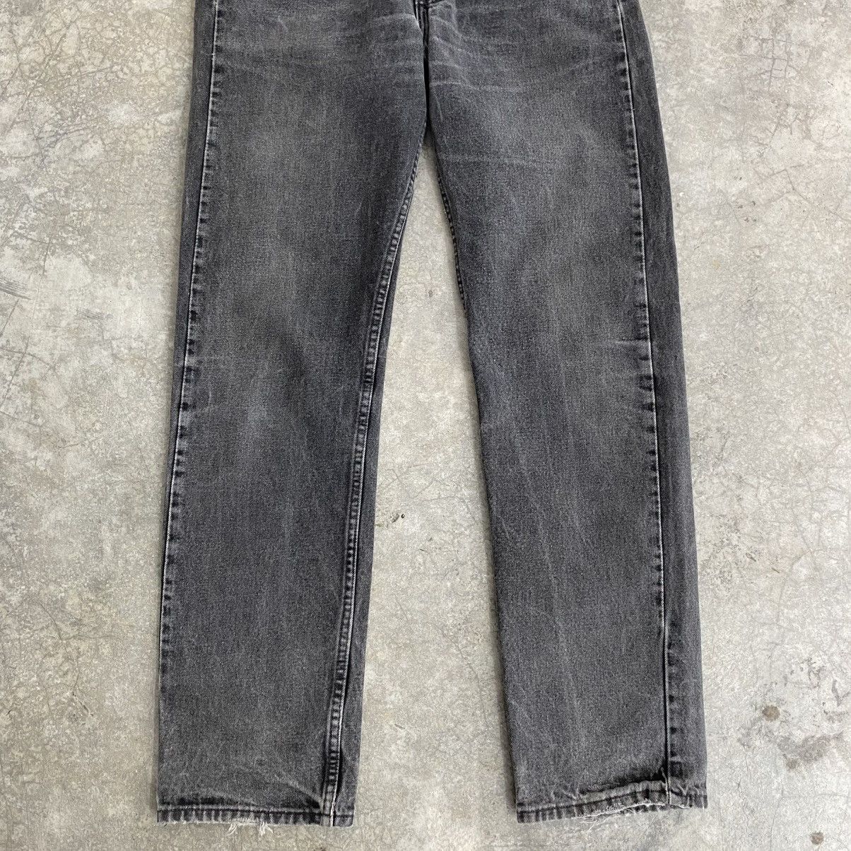 Levi's Vintage 90’s Levis 505 Faded Black Straight Leg Denim Size US 32 / EU 48 - 4 Thumbnail