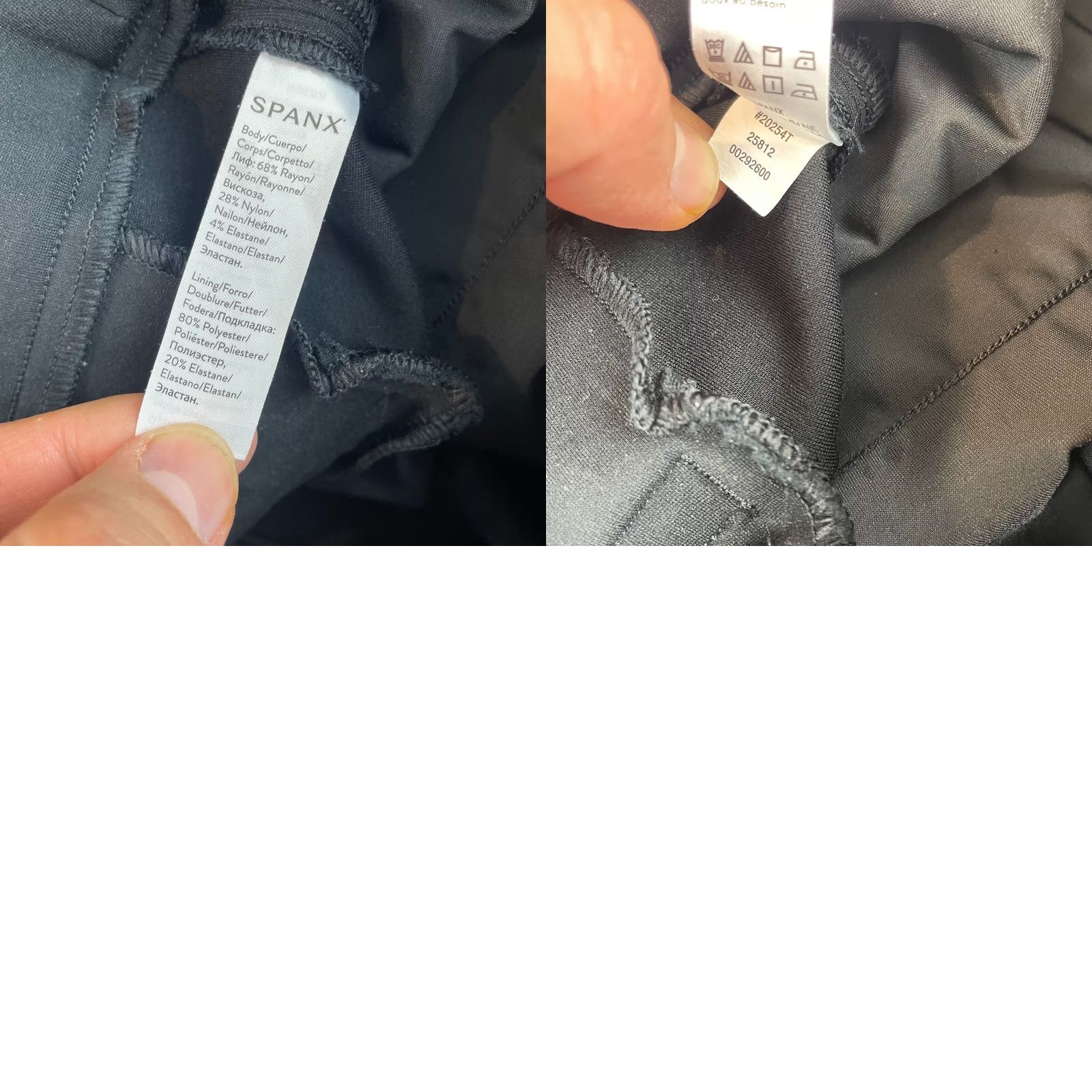 Spanx Spanx The Perfect Pant Women Large Black Straight Ankle Pull On Size 30" / US 8 / IT 44 - 9 Thumbnail