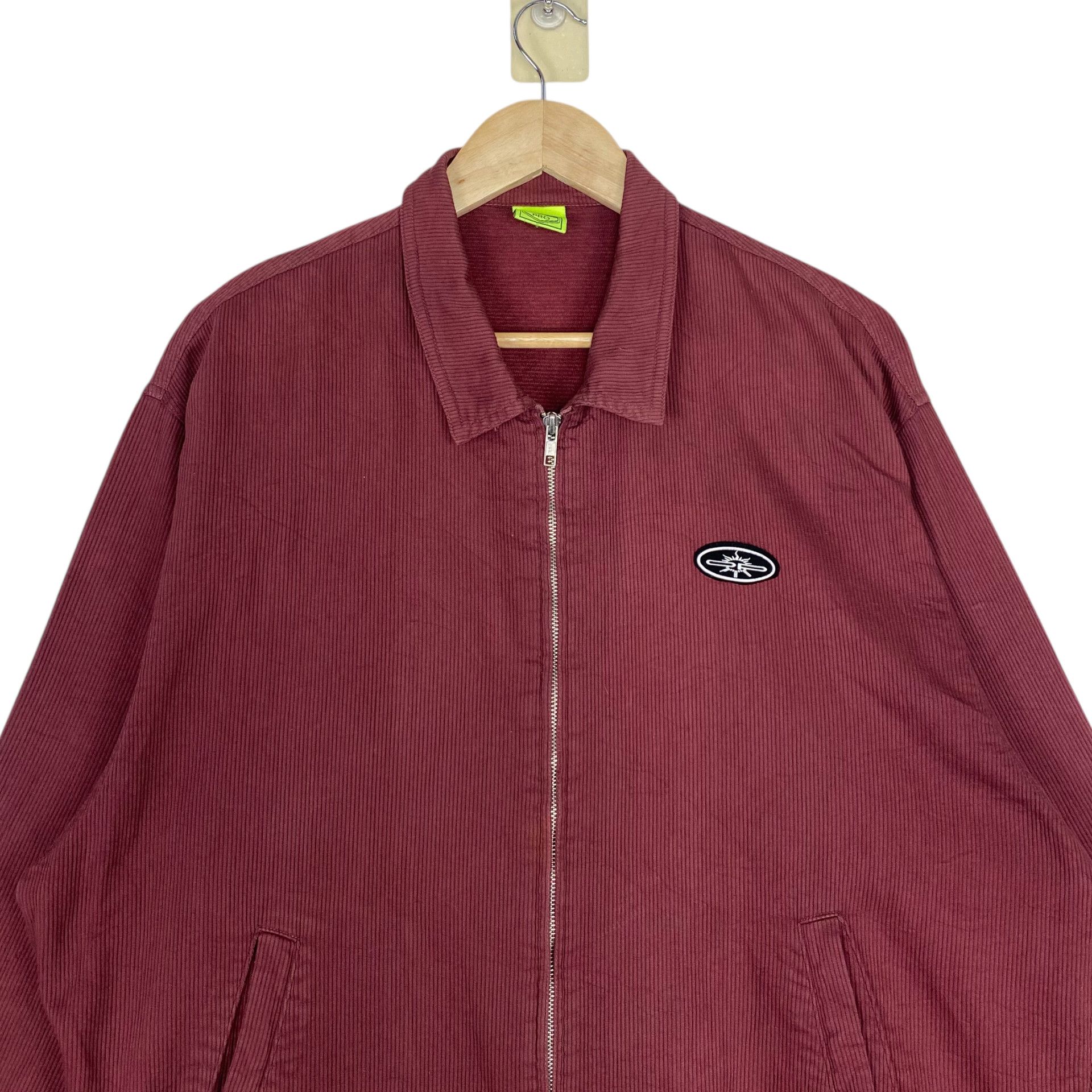 Japanese Brand 💥OCEAN PACIFIC CORDUROY BLOUSON ZIPPER JACKET Size US XL / EU 56 / 4 - 5 Thumbnail