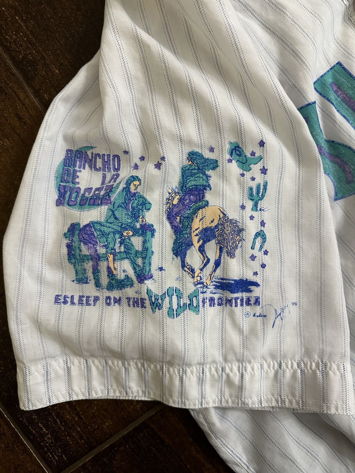 Vintage VTG 1999 Esleep Boxer Graphic Shirt Size US XXL / EU 58 / 5 - 7 Thumbnail