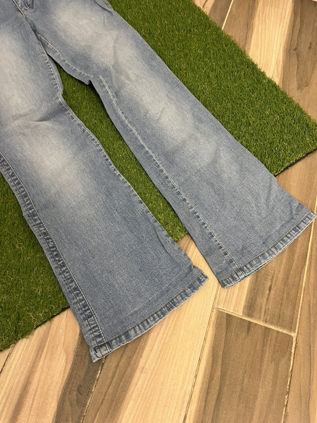 Japanese Brand Y2K Vintage Miss Sixty Jeans Flared Low Rise Size 26" / US 2 / IT 38 - 2 Thumbnail