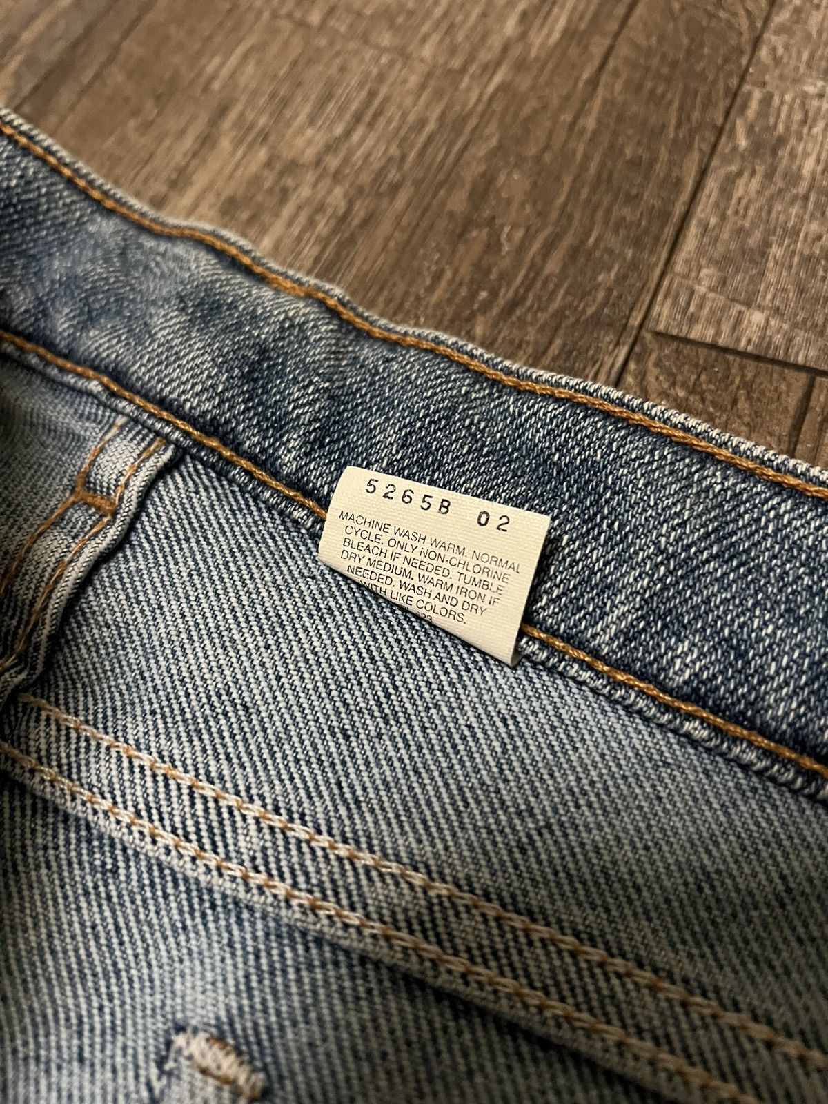 Levi's × Vintage Vintage 90’s Levis 540 Brown Tab Made In USA Flex Blue Jeans Size US 34 / EU 50 - 11 Thumbnail