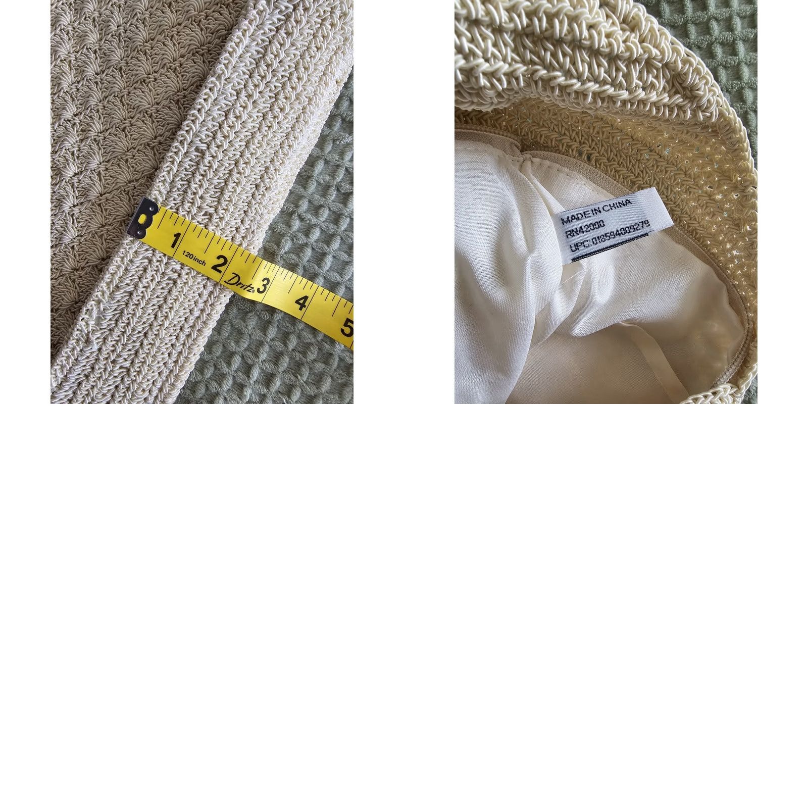Vintage VINTAGE 90s Y2k Crochet Beige Shoulder Bag boho Festival Women Size ONE SIZE - 8 Thumbnail