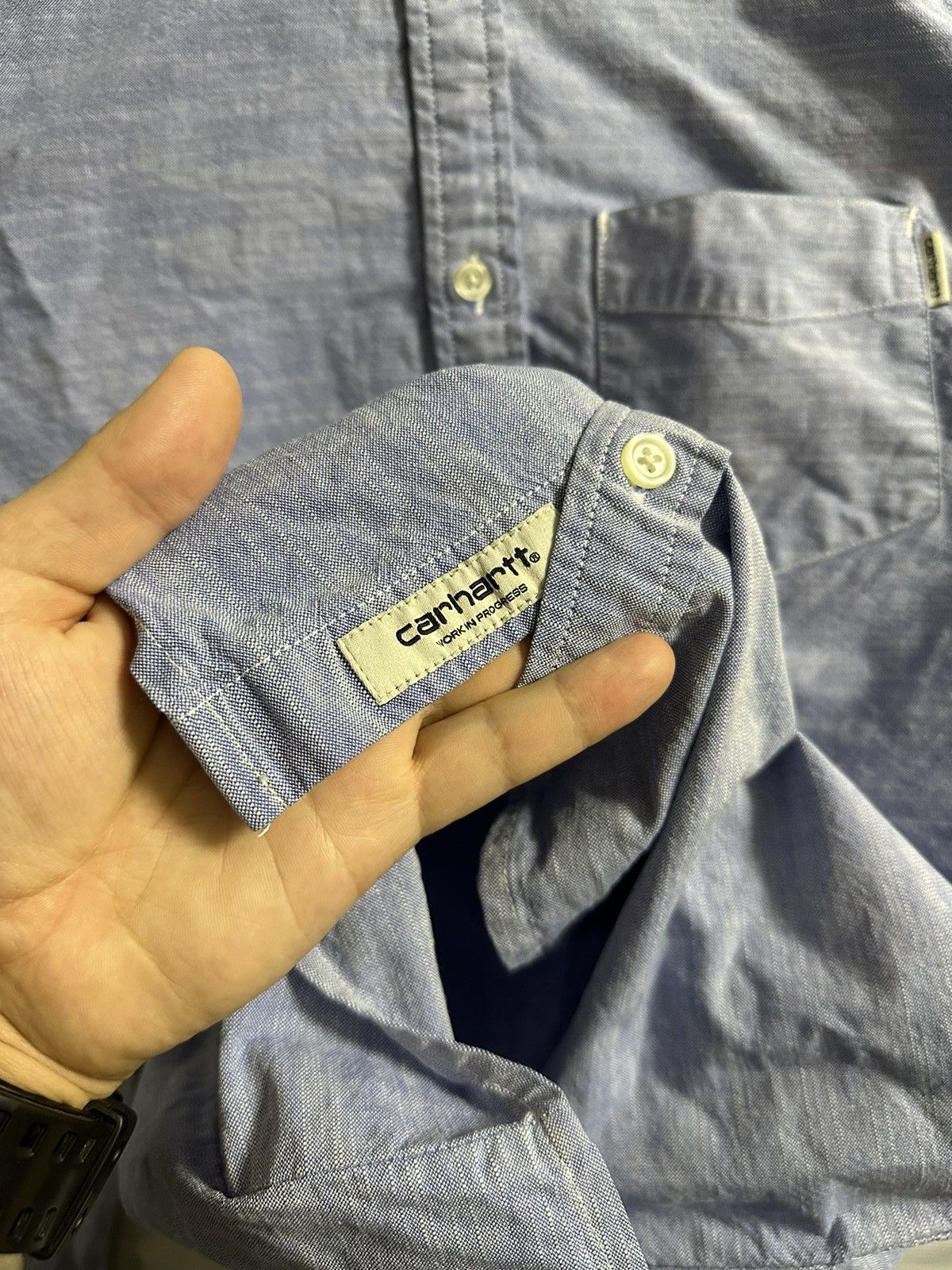 Carhartt Rare Carhartt WIP Work In Progress Rogers Shirt Size US S / EU 44-46 / 1 - 3 Thumbnail
