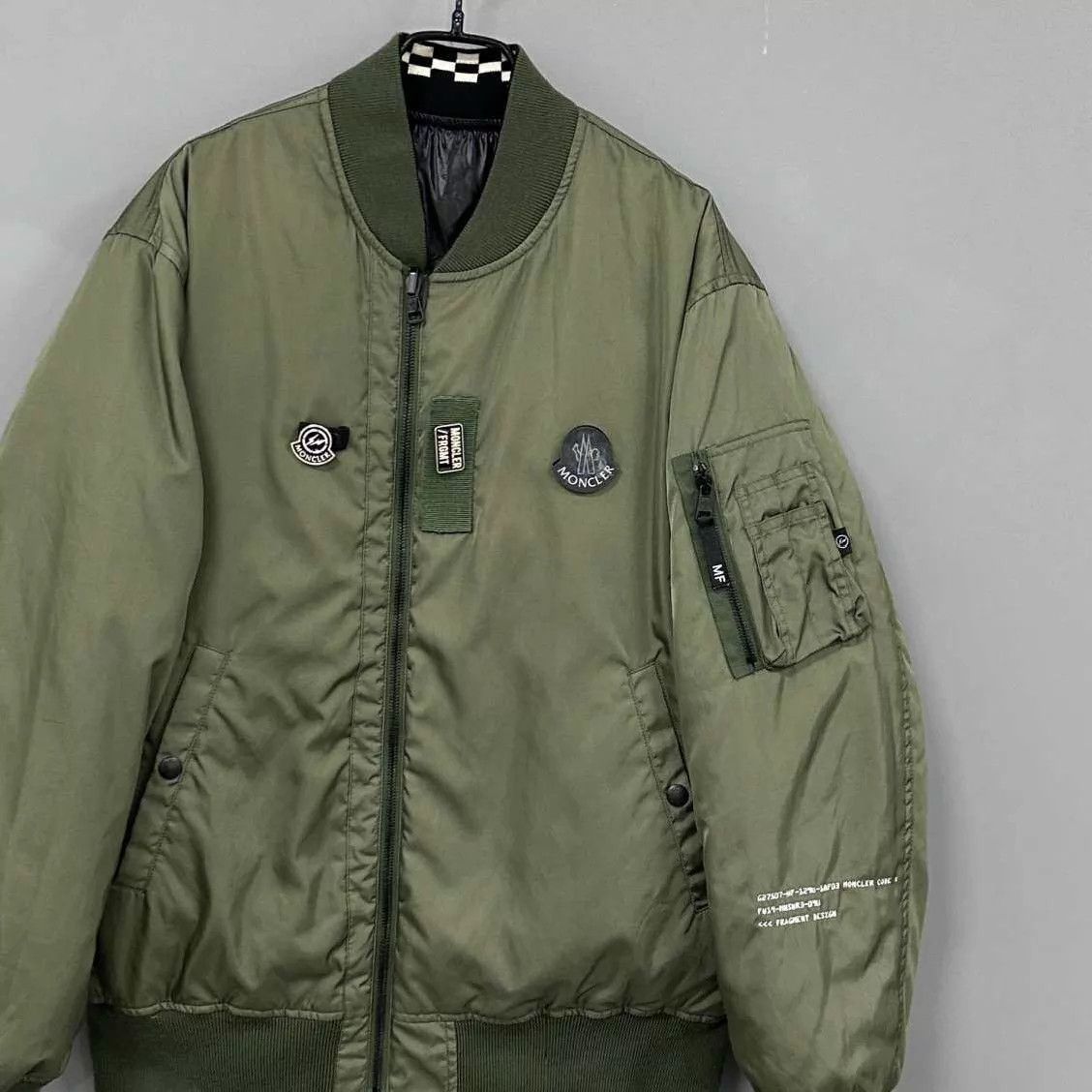 Moncler Moncler Reversible Down Jacket Fragment Olive Green Size 1 Size US S / EU 44-46 / 1 - 5 Thumbnail