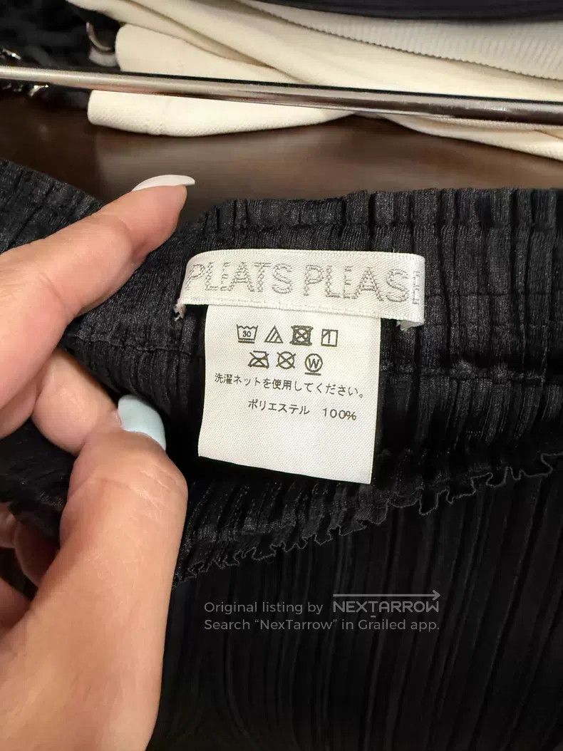 Issey Miyake Issey Miyake size:3 Black Pants Size 31" - 2 Thumbnail