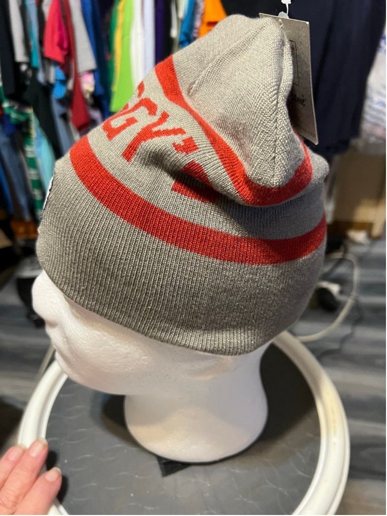 The Game The Game Beanie Gray/Red One Size "Foggy" Christmas Michigan Size ONE SIZE - 3 Thumbnail