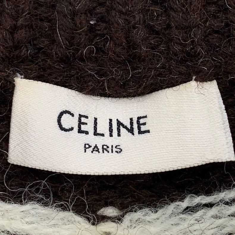 Celine Celine Colorful Wool Knitted Long Sleeve Sweater Size US S / EU 44-46 / 1 - 5 Thumbnail