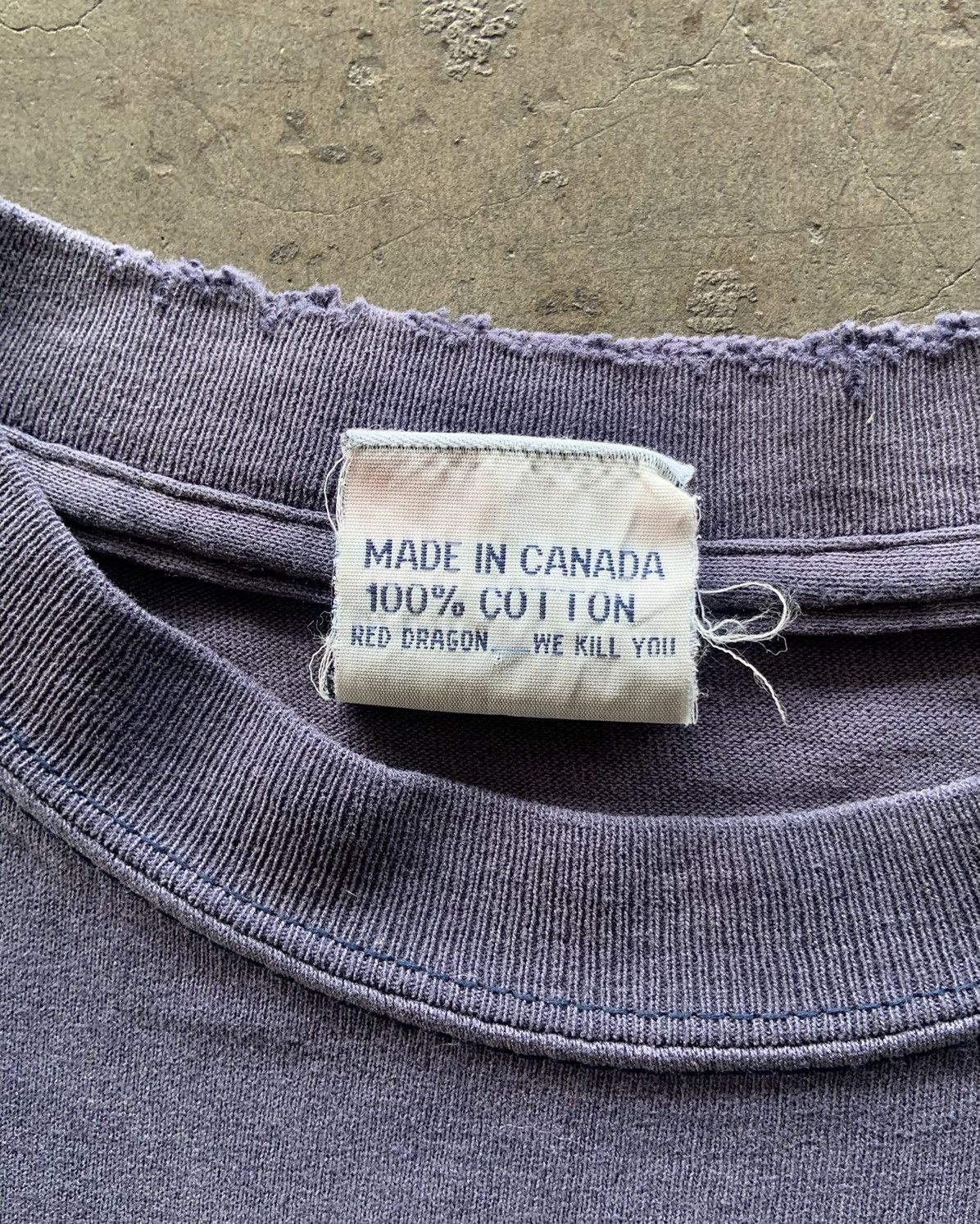 Harley Davidson × Japanese Brand × Vintage 1990s Rda Skateboarding Trashed Faded Navy Size US L / EU 52-54 / 3 - 4 Thumbnail