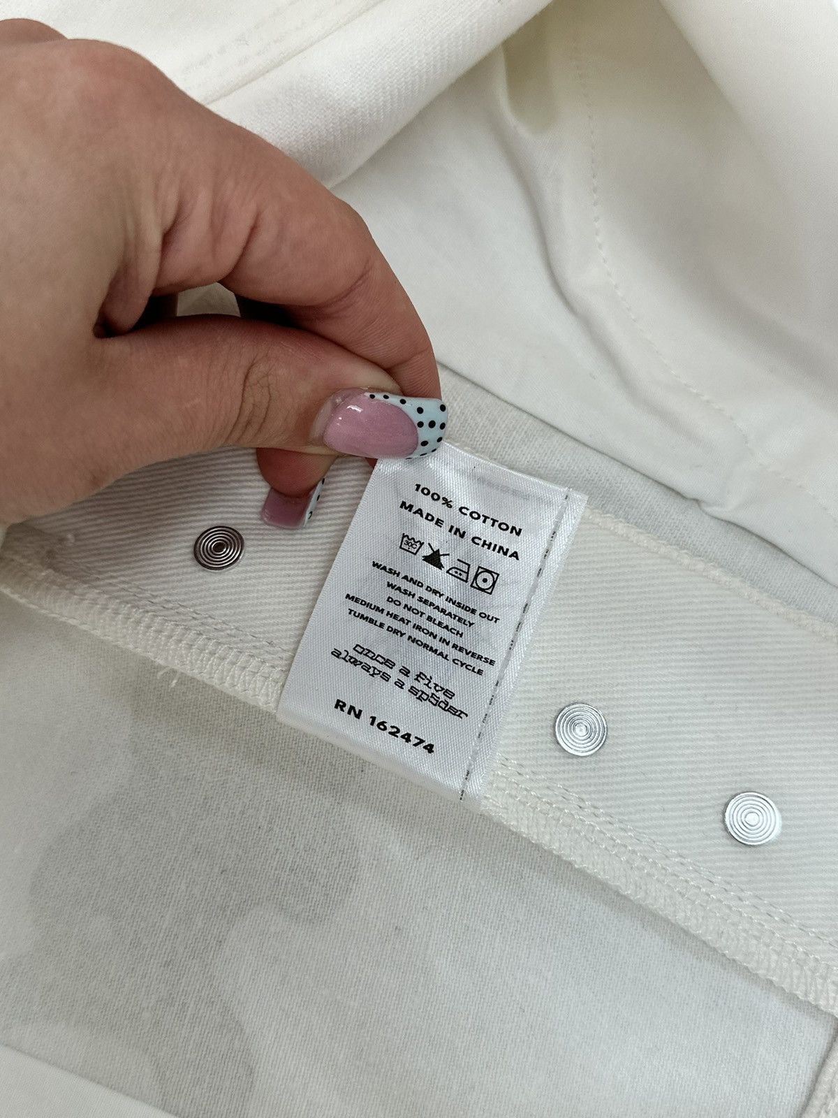Sp5der Sp5der V3 Logo Denim Short White Size US 30 / EU 46 - 4 Thumbnail