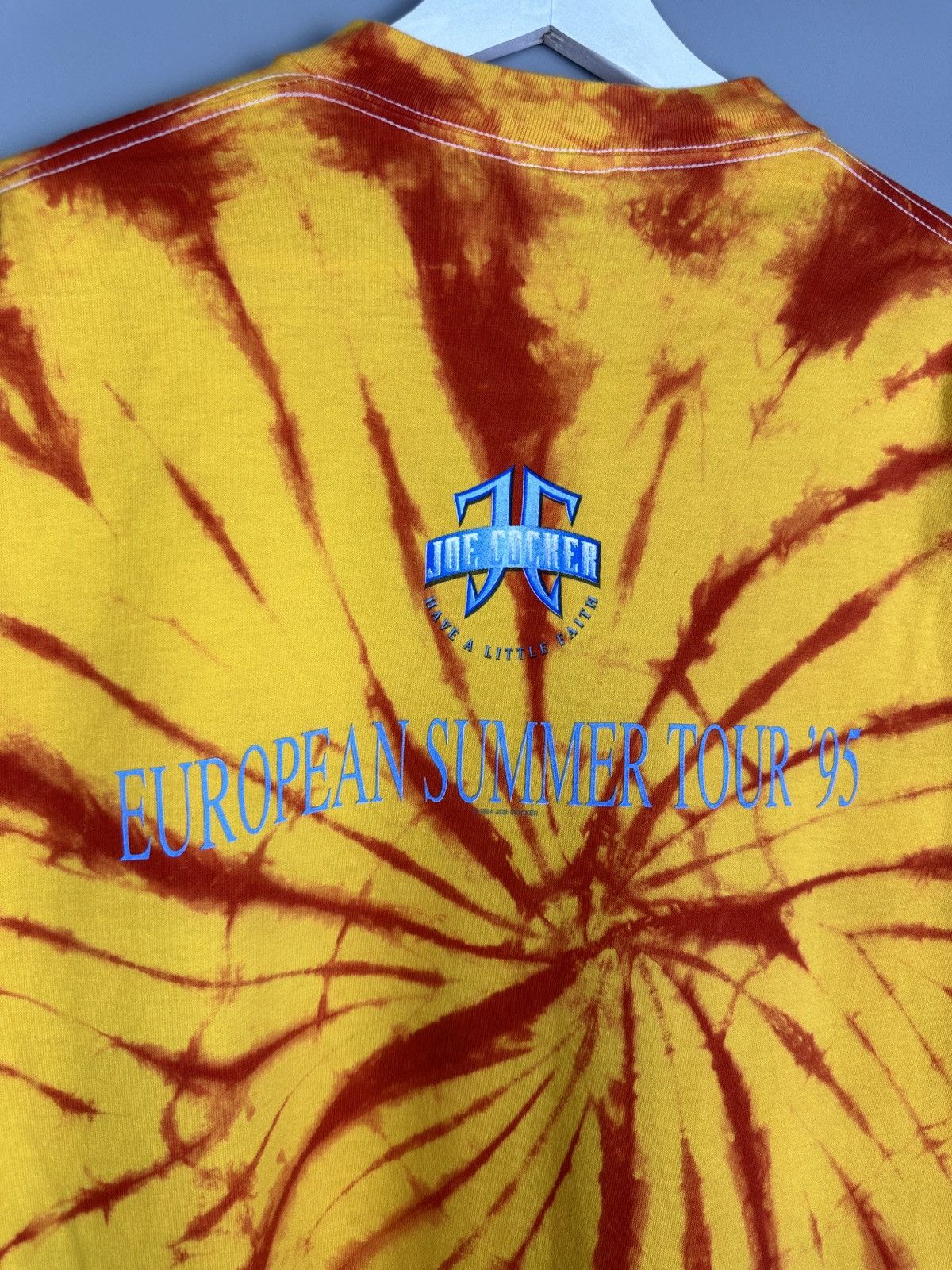 Band Tees 90s Vintage Joe Cocker Graphic T Shirt Tee Single Stitch Size US L / EU 52-54 / 3 - 14 Thumbnail