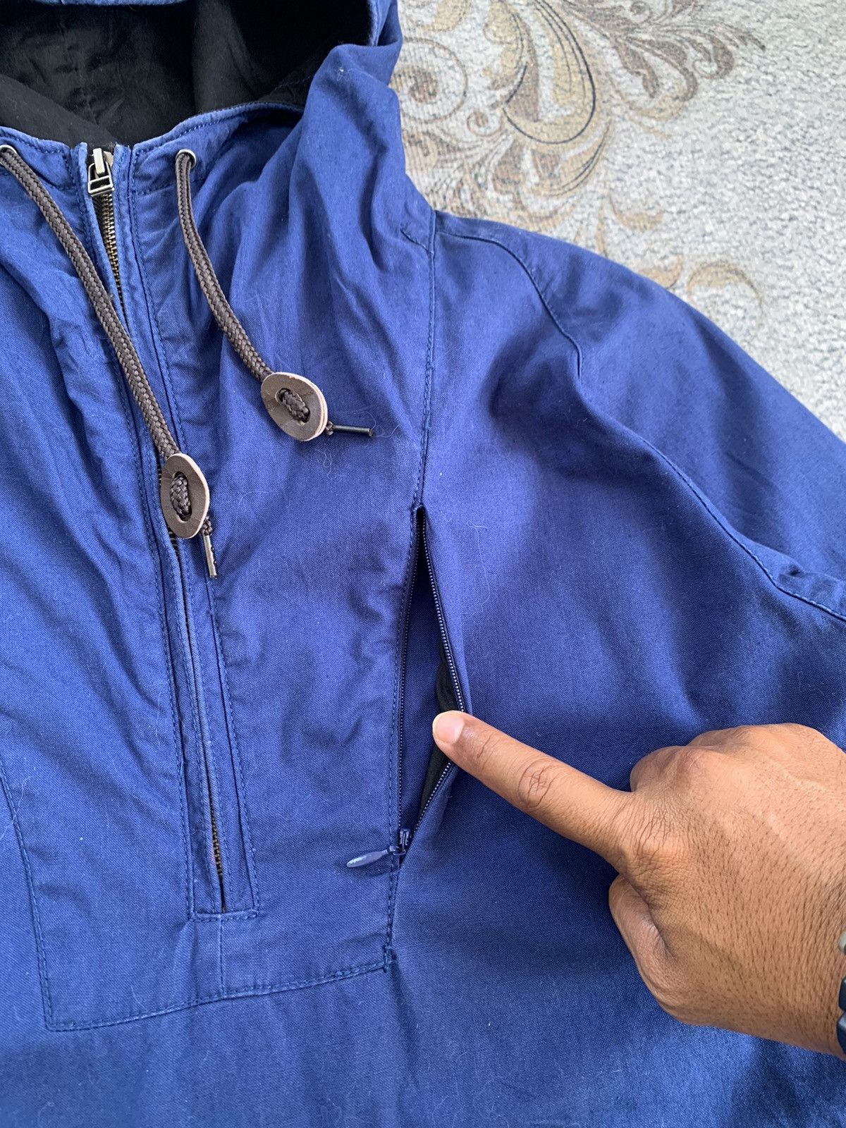 RAGEBLUE Rageblue Anorak Half Zipper Jacket Hooded Size US M / EU 48-50 / 2 - 6 Thumbnail