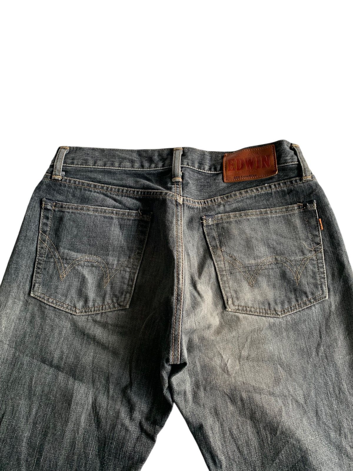 Edwin × If Six Was Nine × Kapital EDWIN SELVEDGE 505 BUTTON FLY RUSTY DISTRESSED DENIM Size US 30 / EU 46 - 7 Thumbnail