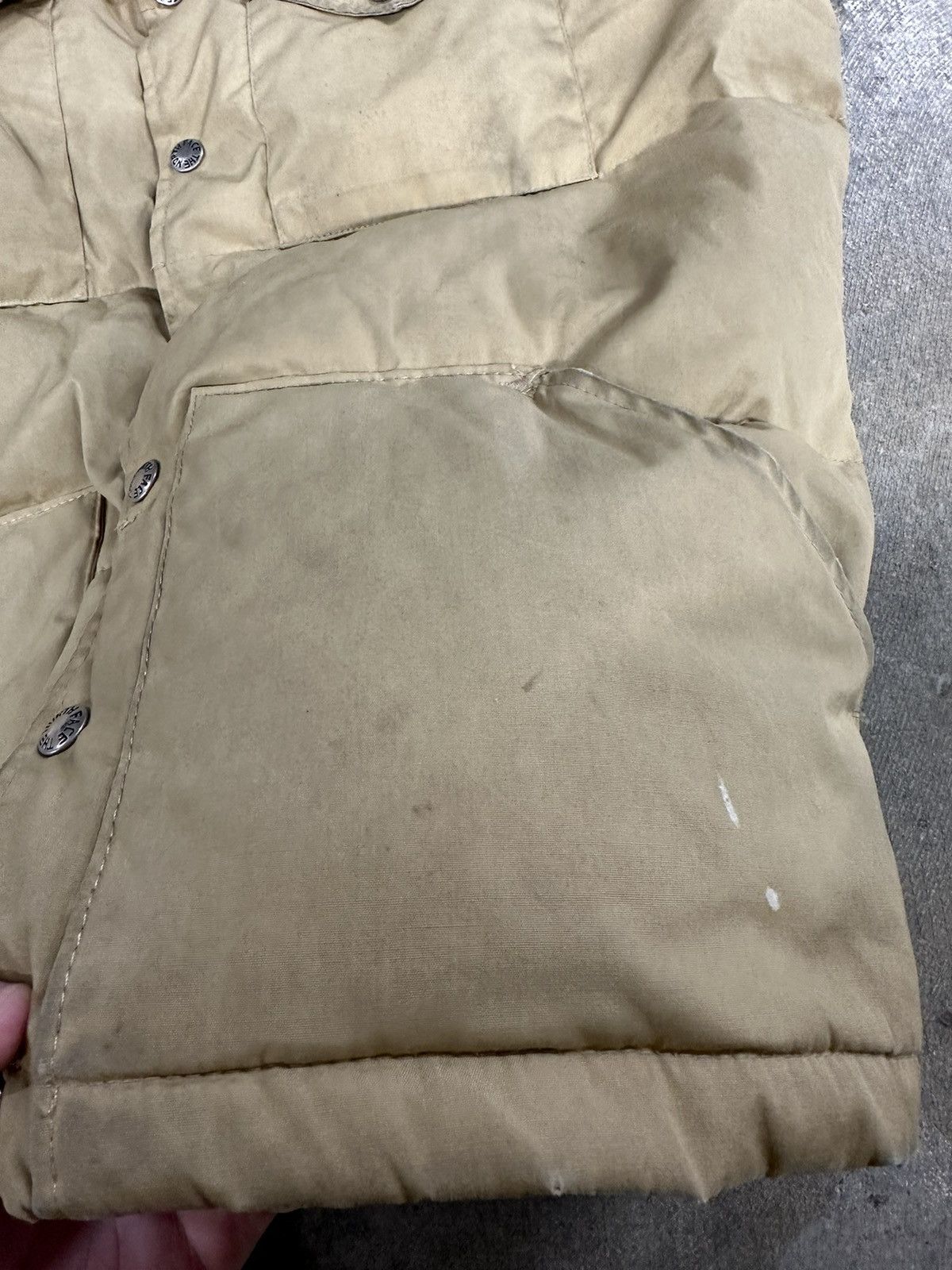 The North Face × Vintage Vintage 80s The North Face Brown Label Puffer Vest Size M / US 6-8 / IT 42-44 - 5 Thumbnail