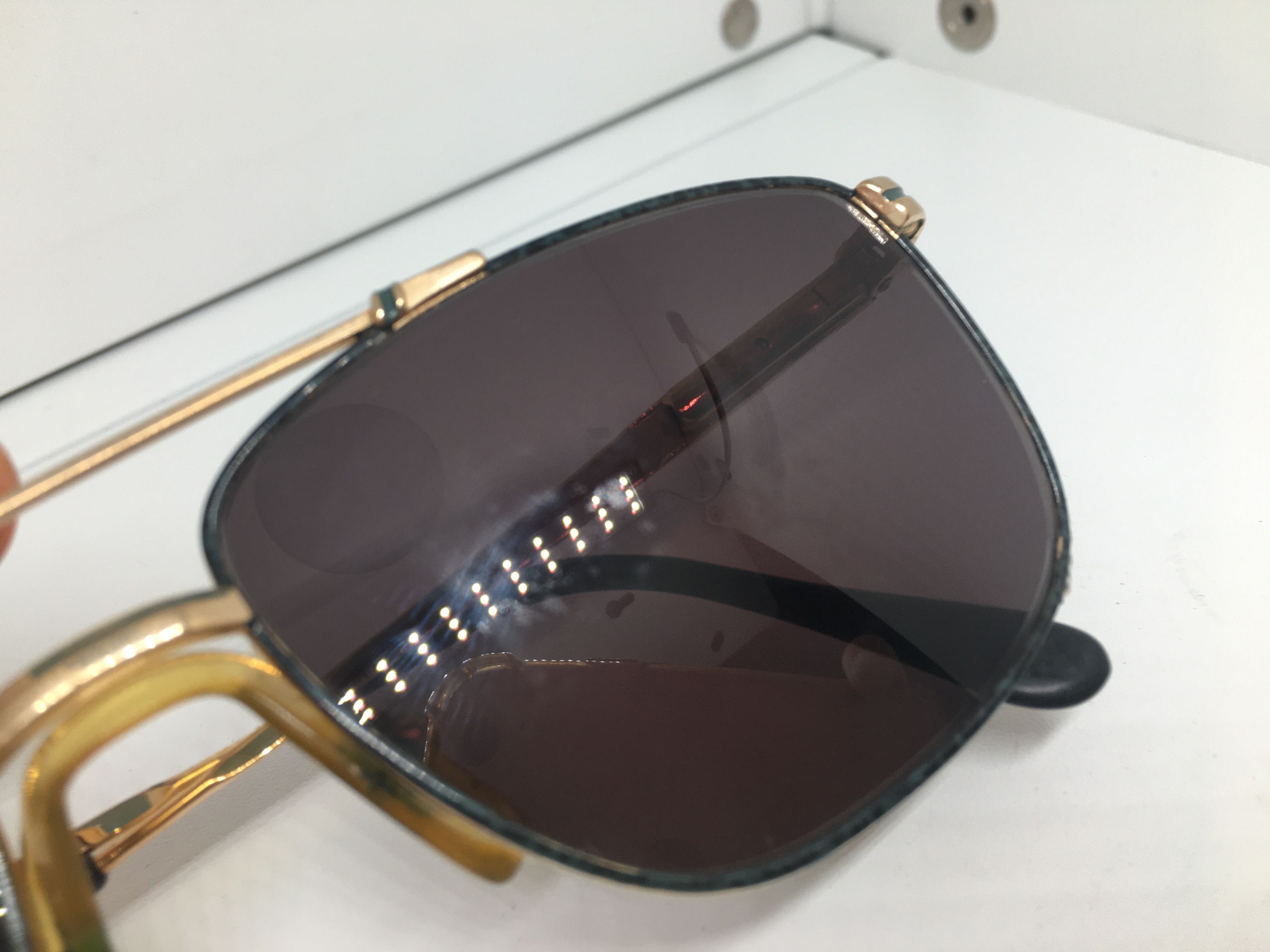 Lacoste Vintage Lacoste Aviator Sunglasses Frame Size ONE SIZE - 7 Thumbnail
