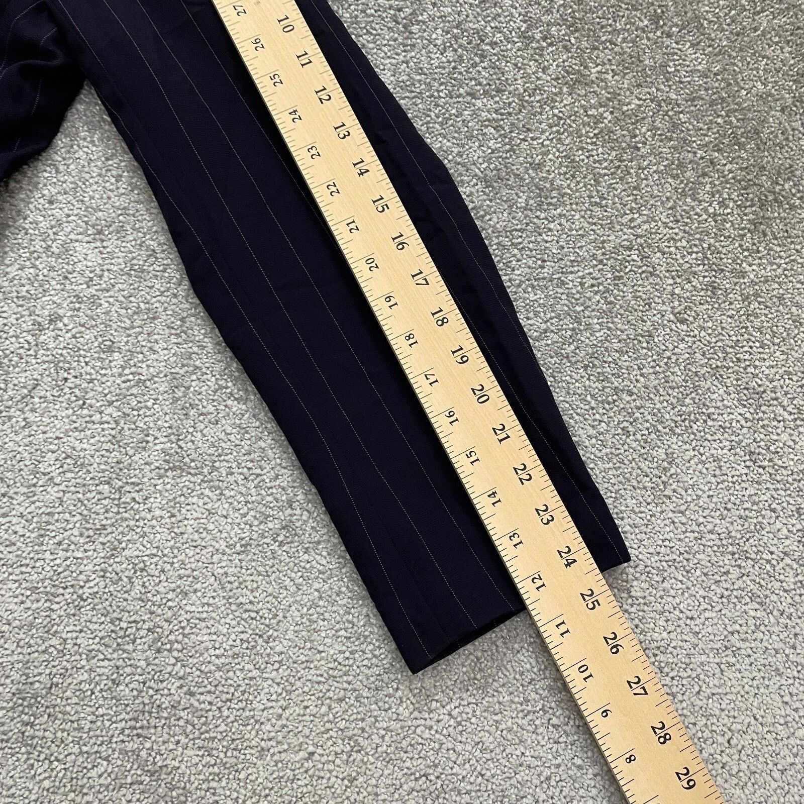 Bob Mackie Bob Mackie Blazer Mini Skirt Suit Set Womens 16 Purple Strip Size 34" / US 12 / IT 48 - 20 Thumbnail
