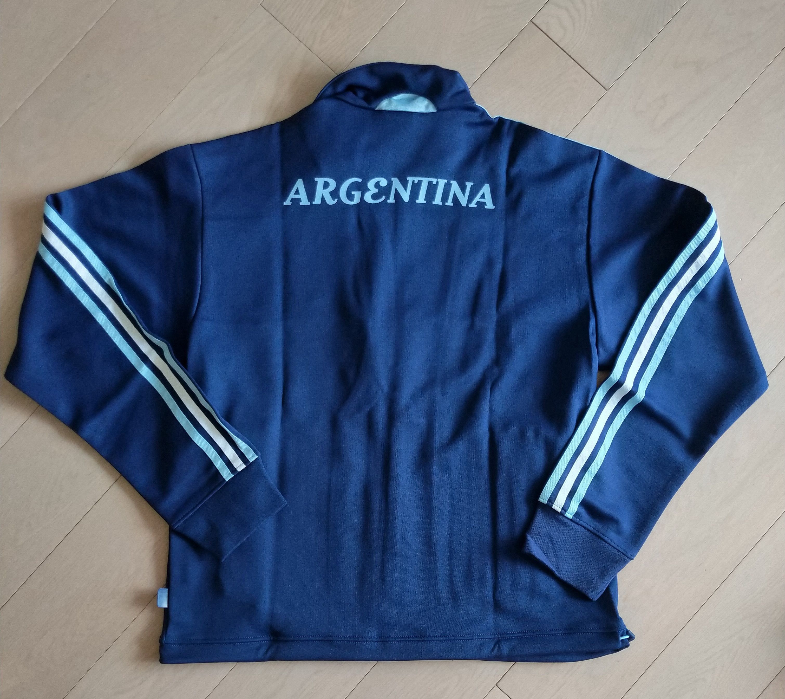 Adidas NWT 2006 Adidas Argentina Football Team Track Jacket y2k Size US M / EU 48-50 / 2 - 2 Thumbnail