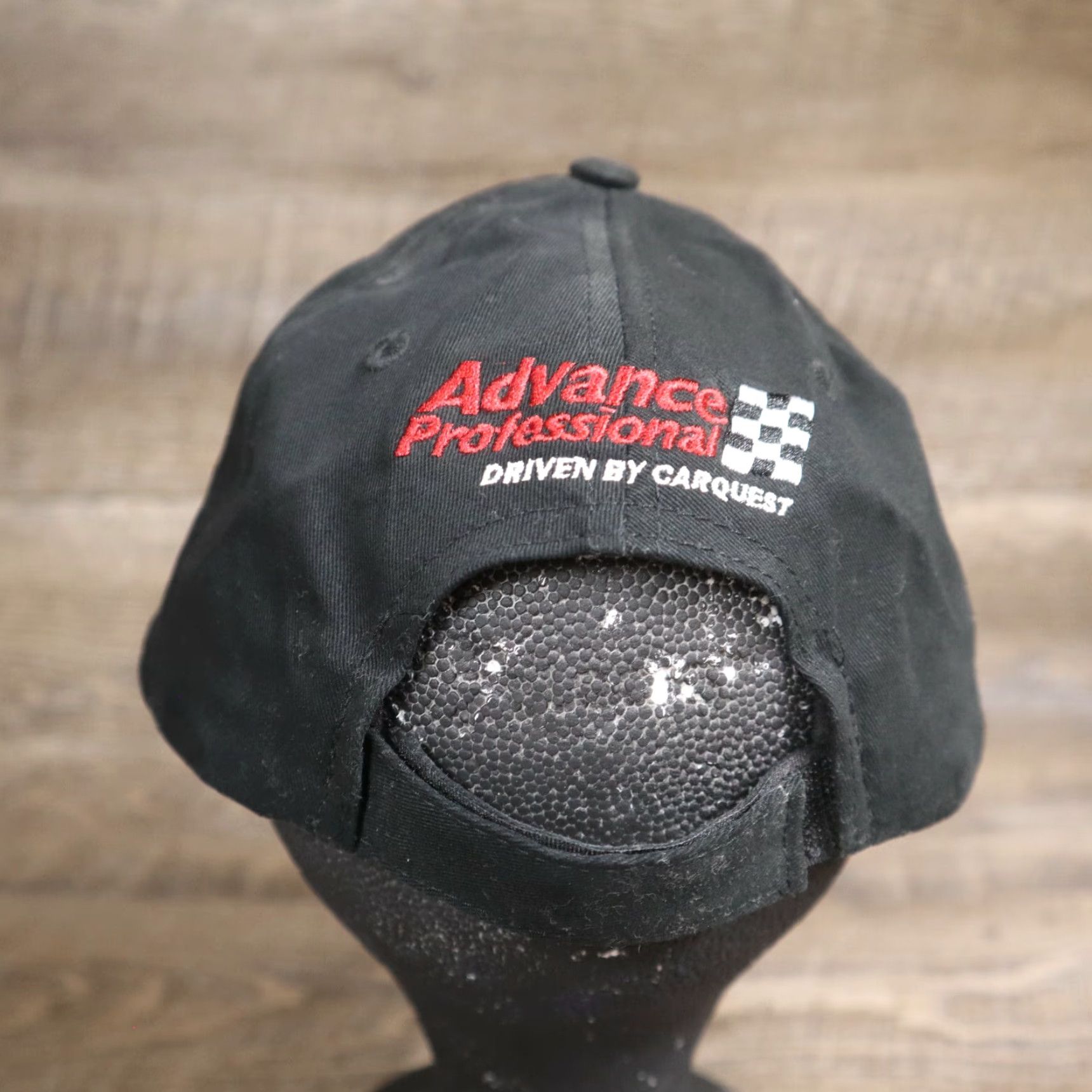 Vintage Men Black One Size Adjustable Cotton Baseball Cap Size ONE SIZE - 4 Thumbnail