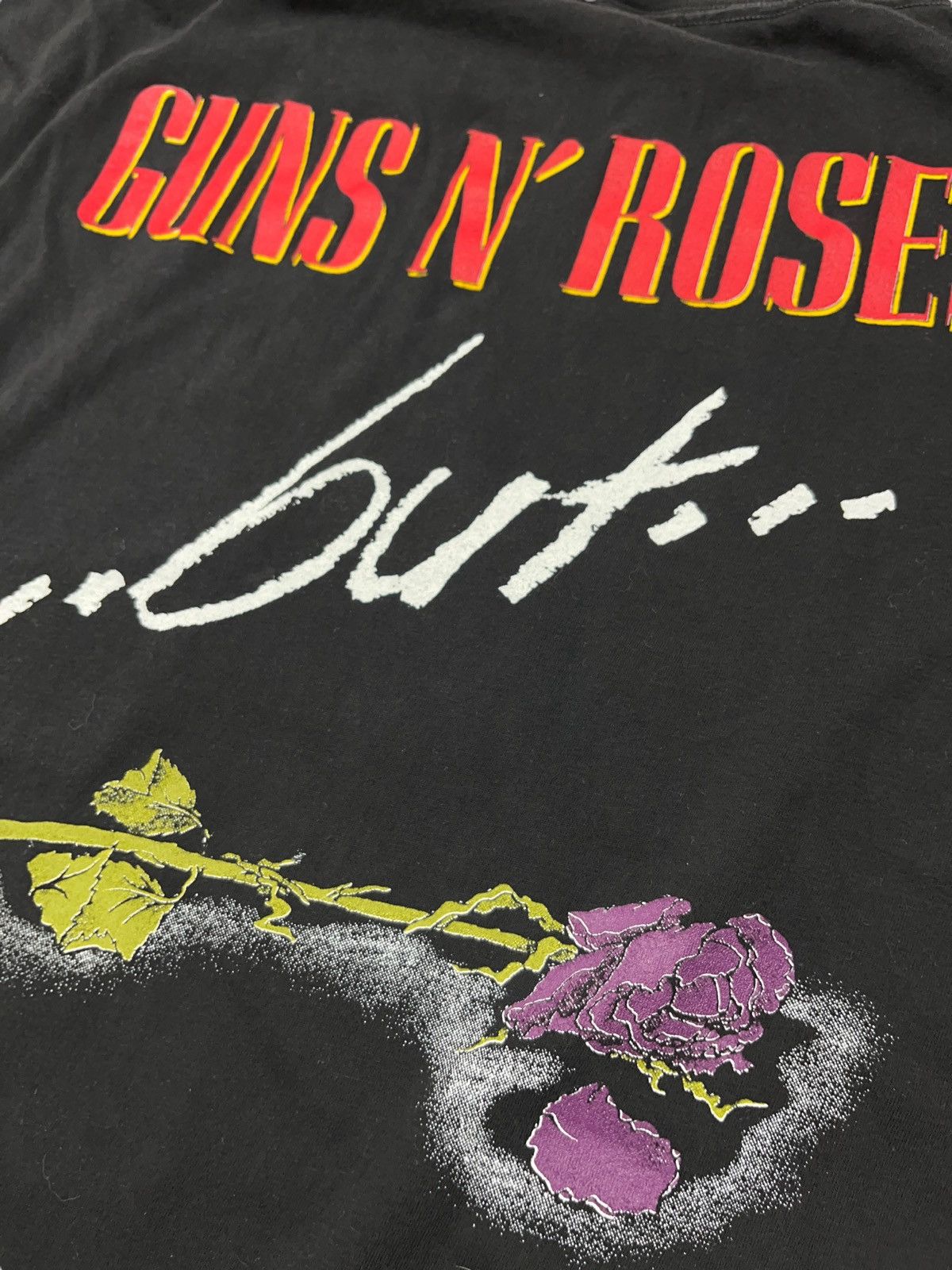 Guns N' Roses Vintage 1989 Guns N Roses Used to Love Her Band T-shirt Size US XL / EU 56 / 4 - 10 Thumbnail