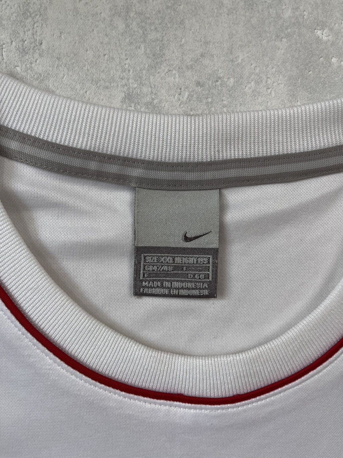 Nike × Vintage 90s Nike Swoosh Vintage Y2K Oversized Retro Tee T-Shirt Size US XXL / EU 58 / 5 - 3 Thumbnail