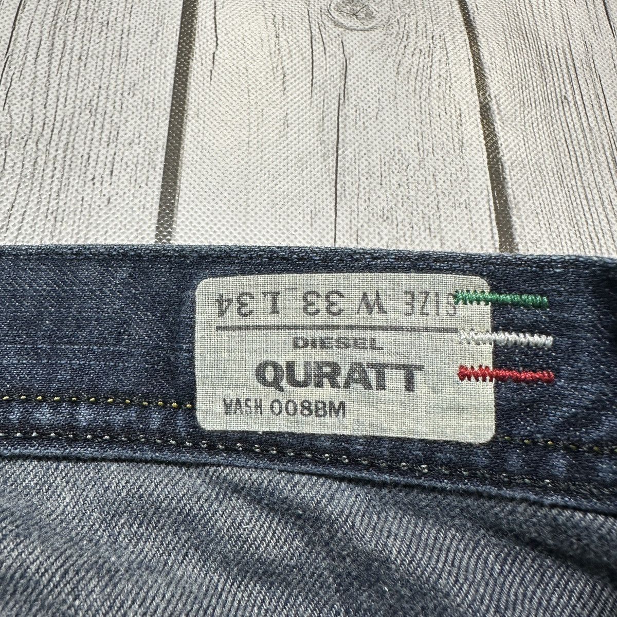 Diesel Vintage Diesel Quratt jeans Size US 33 - 5 Thumbnail