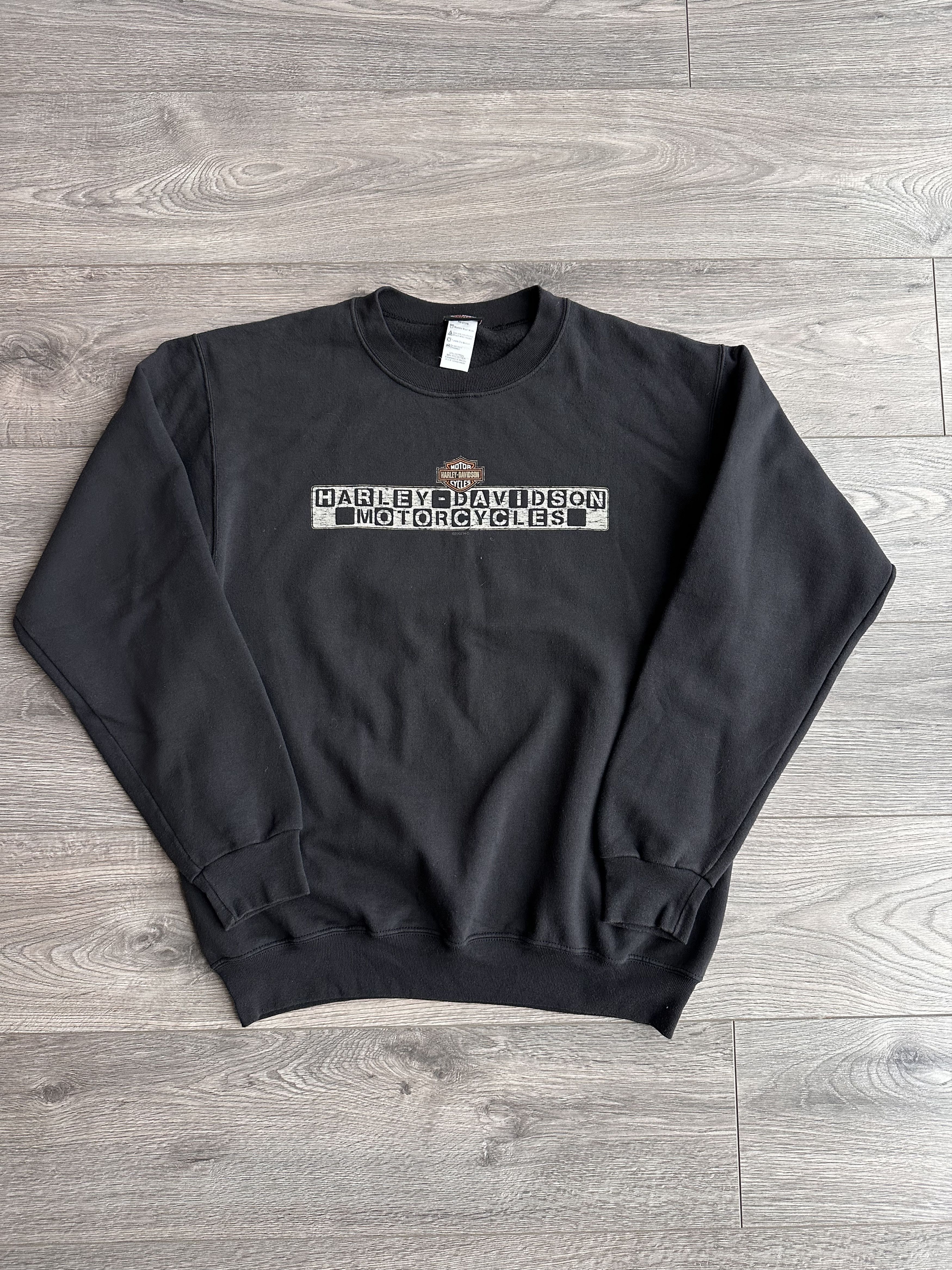 Harley Davidson × Vintage Harley Davidson Vintage Sweatshirt Size US L / EU 52-54 / 3 - 2 Thumbnail