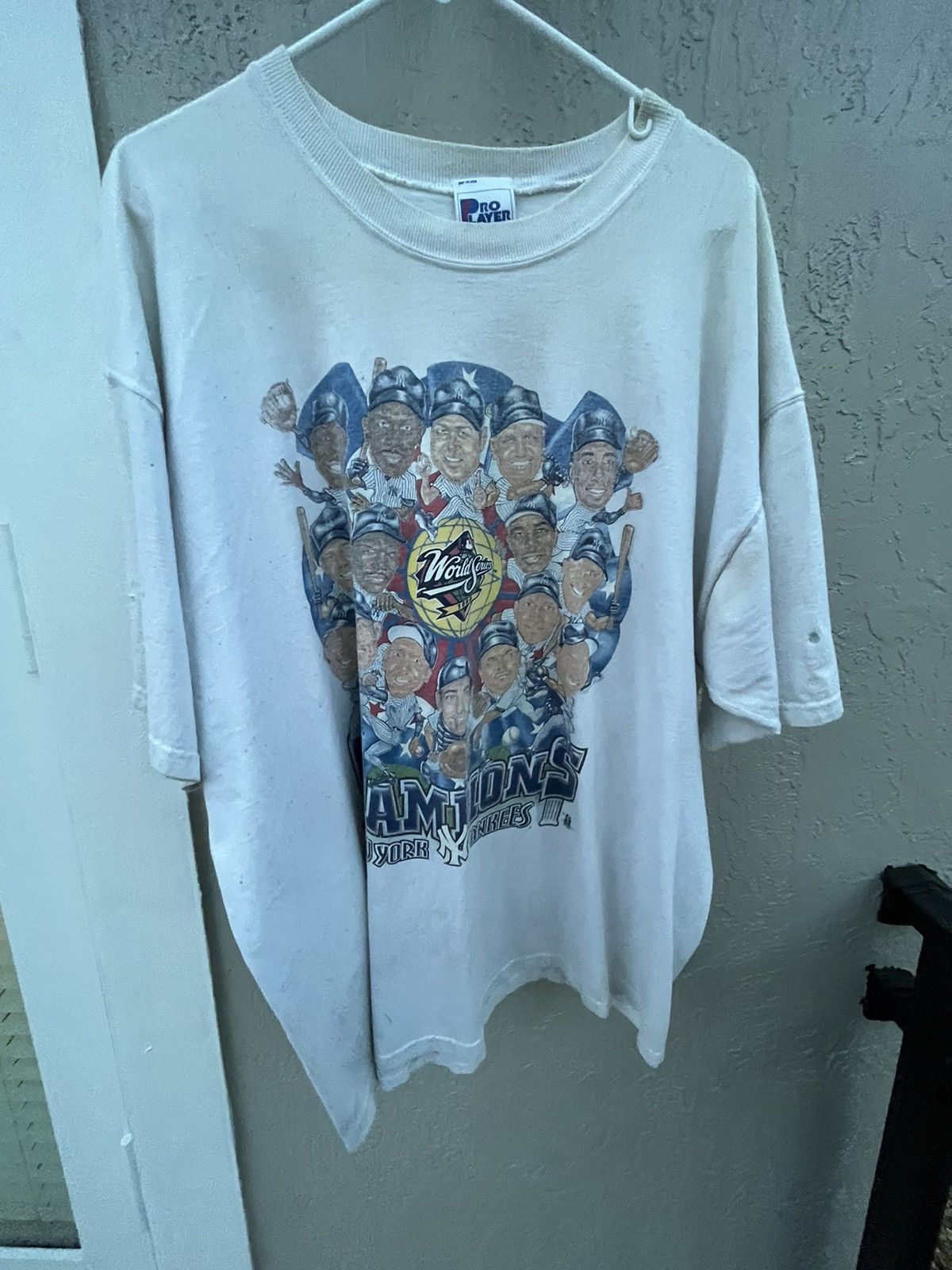 Vintage VINTAGE NY Yankees 1998 World Series Size US XL / EU 56 / 4 - 5 Thumbnail