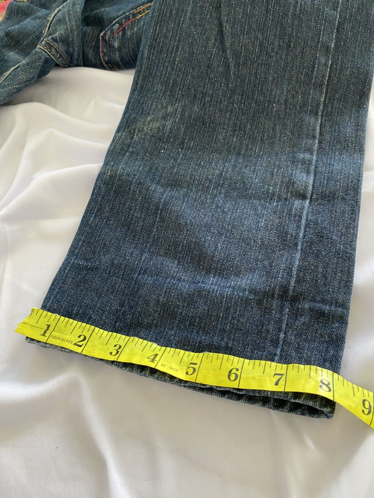 Japanese Brand × Le Grande Bleu (L.G.B.) double waist dominate jeans pant grunge style y2k Size US 31 - 12 Thumbnail