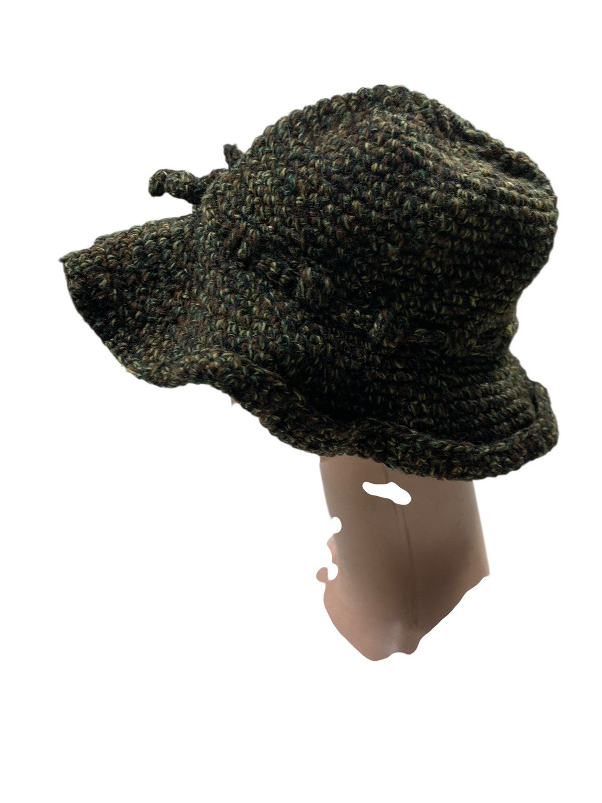 Japanese Brand × Kapital × Vintage Crochet knitted handmade Hats RARE Size ONE SIZE - 4 Thumbnail