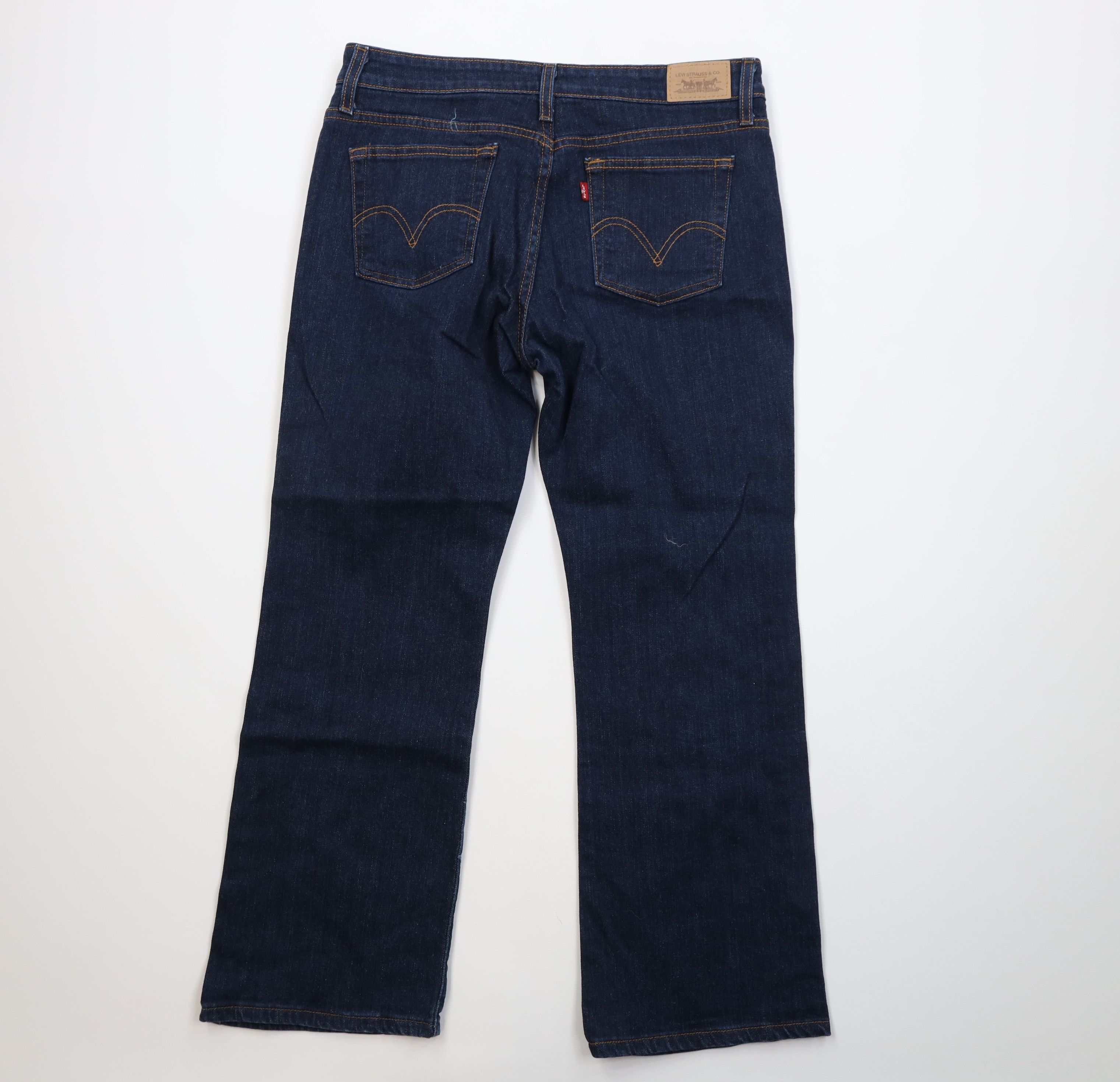 Levi's Vintage Y2K Levis 515 Babydoll Stretch Flared Bootcut Jeans Size 34" / US 12 / IT 48 - 9 Thumbnail