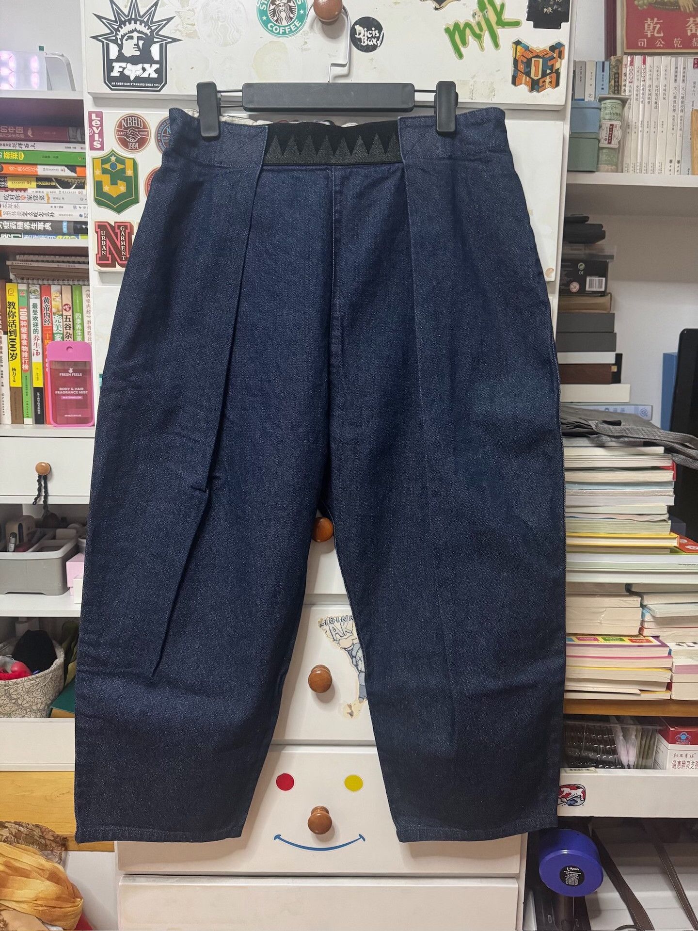 Vintage Indigo Loose Tapered Jeans