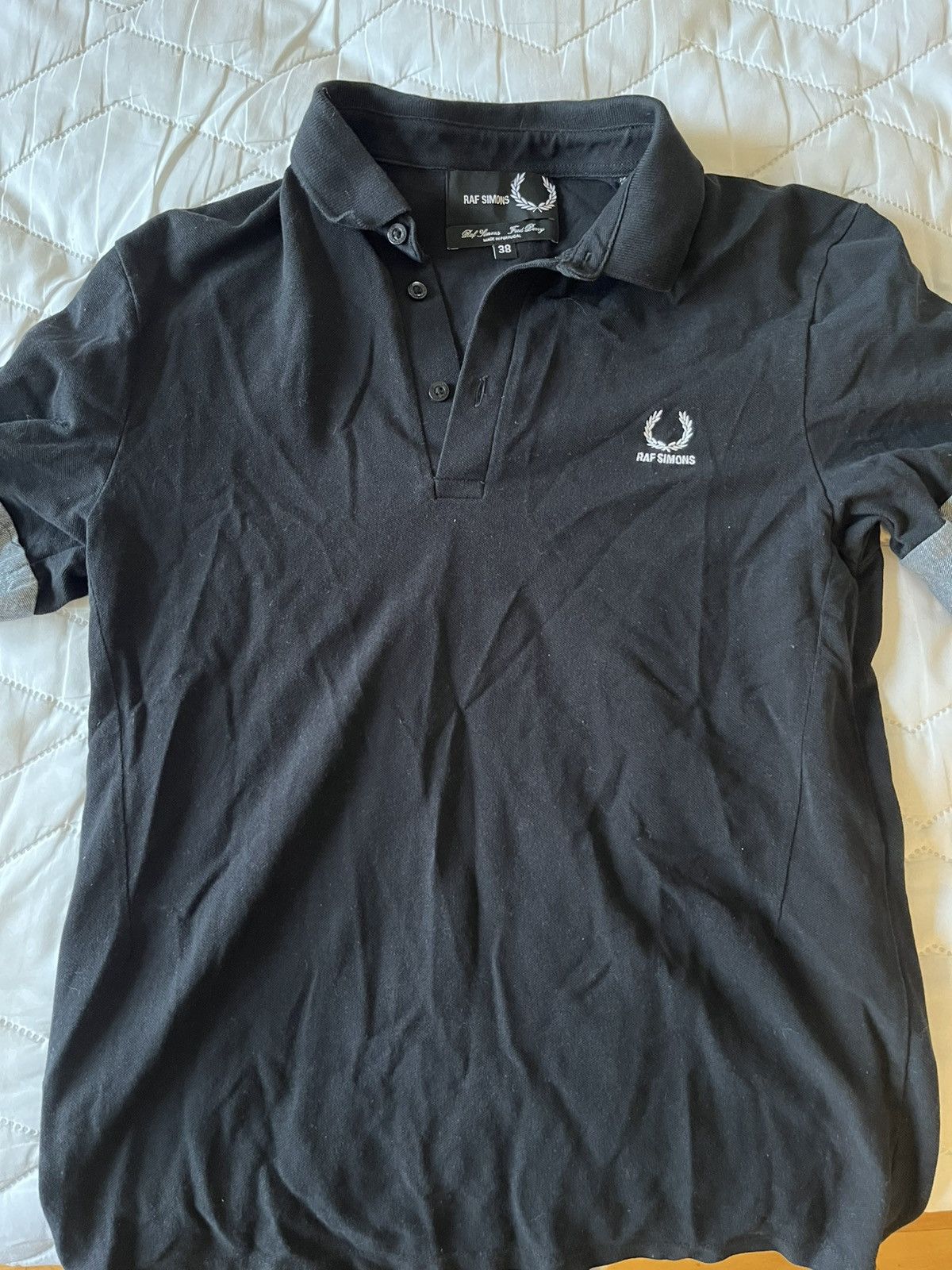 Fred Perry × Raf Simons Raf x Fred Perry polo Size US S / EU 44-46 / 1 - 1 Thumbnail