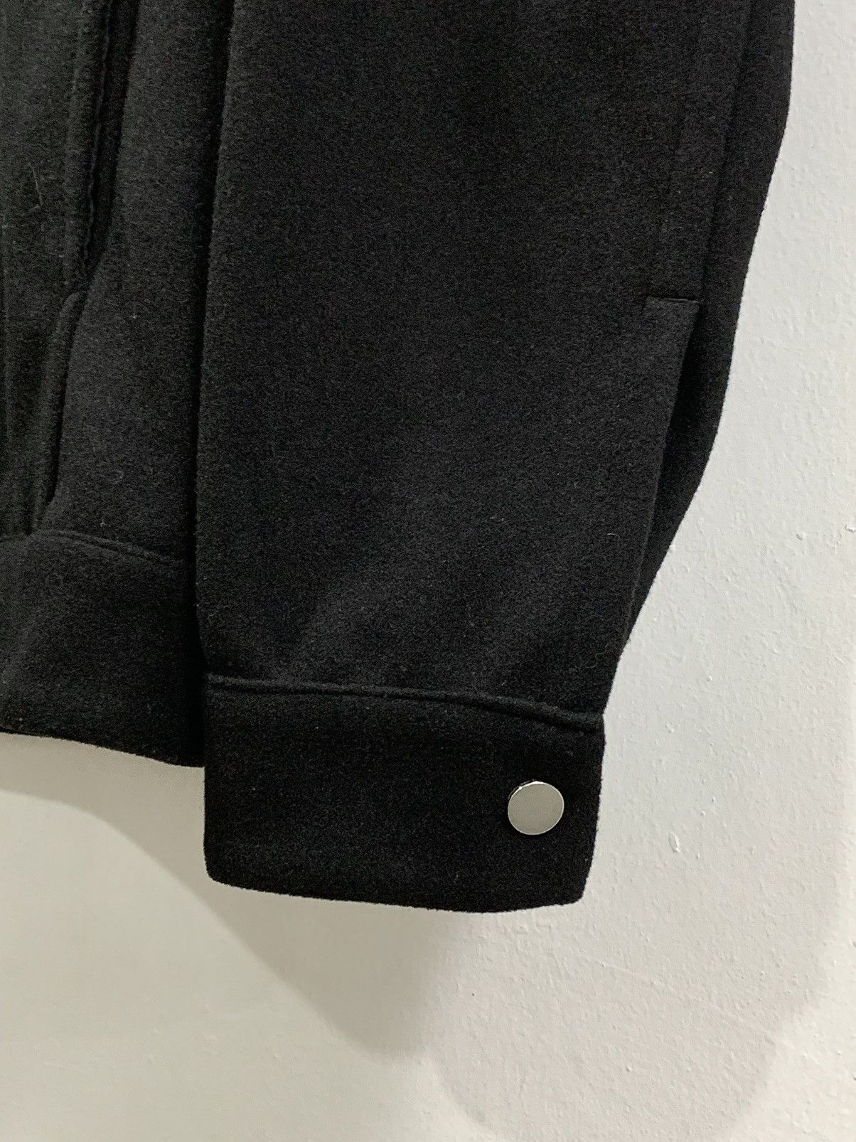 Japanese Brand UNITED TOKYO MELTON JERSEY ZIP BLOUSON JACKET Size US M / EU 48-50 / 2 - 7 Thumbnail