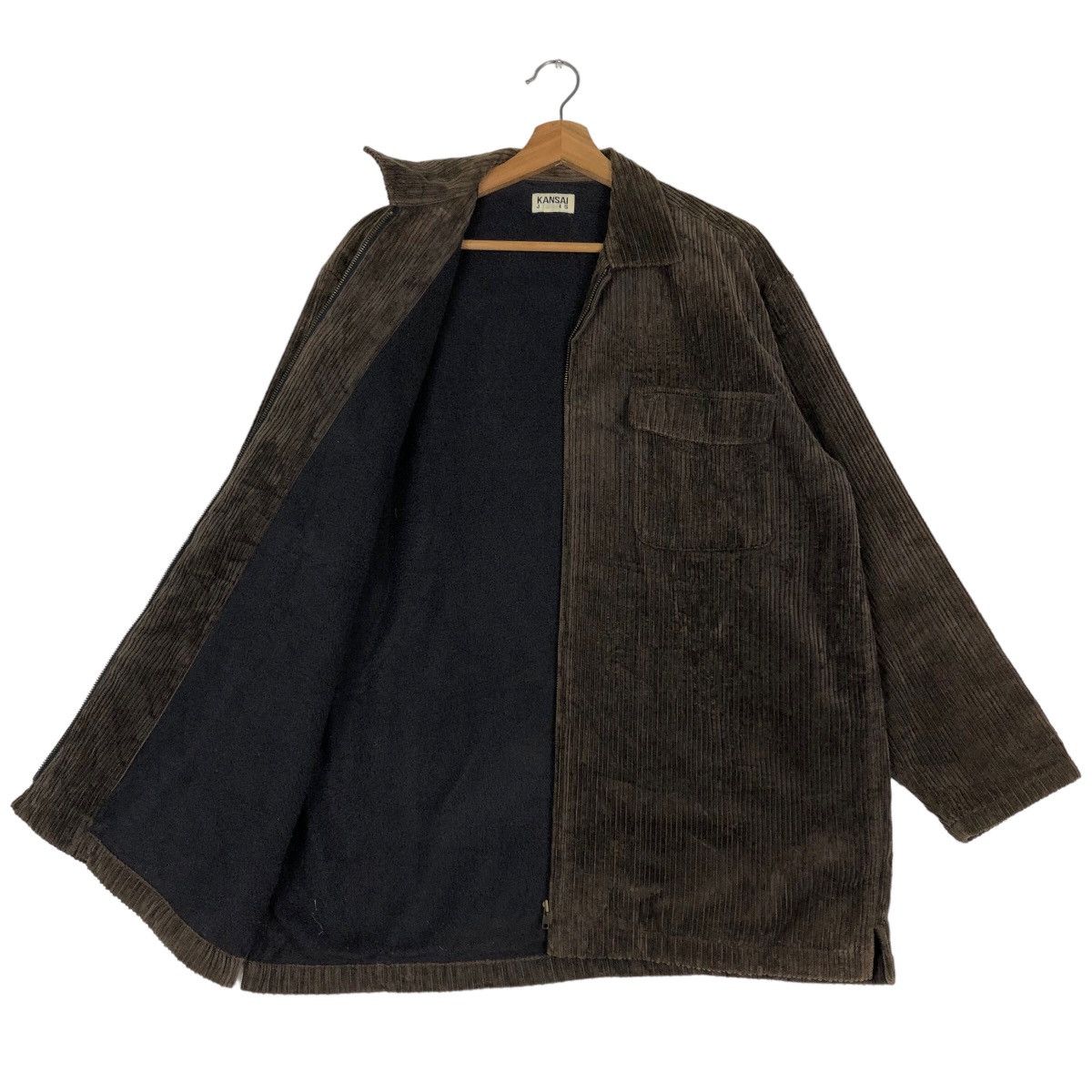 Japanese Brand 🔥90’s Vtg Corduroy Jacket Worker Kansai Yamamoto Japan Size US L / EU 52-54 / 3 - 9 Thumbnail