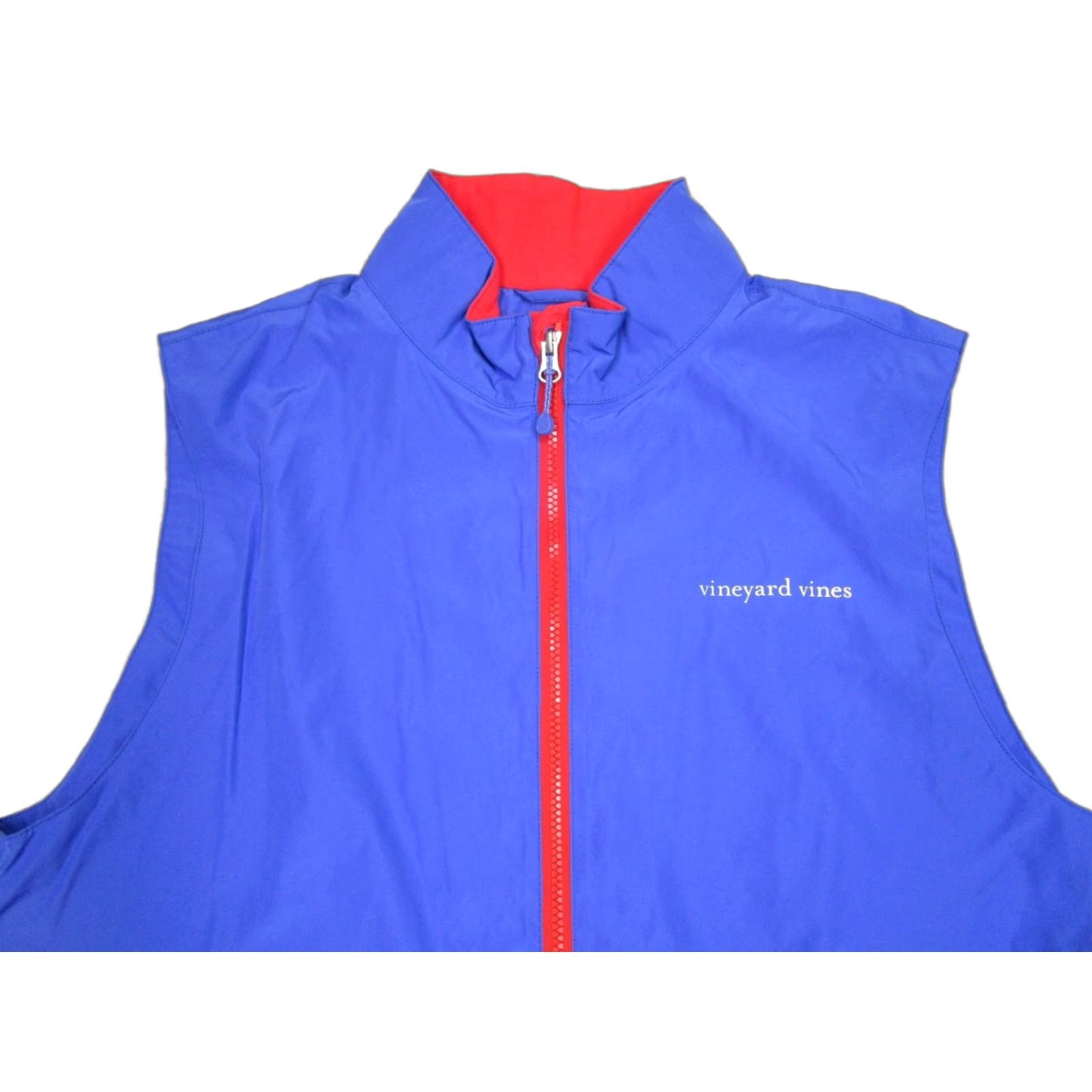 Vineyard Vines Vineyard Vines Vest Men Medium Blue Sleeveless Full Zip Performance Lightweight Size US M / EU 48-50 / 2 - 1 Thumbnail