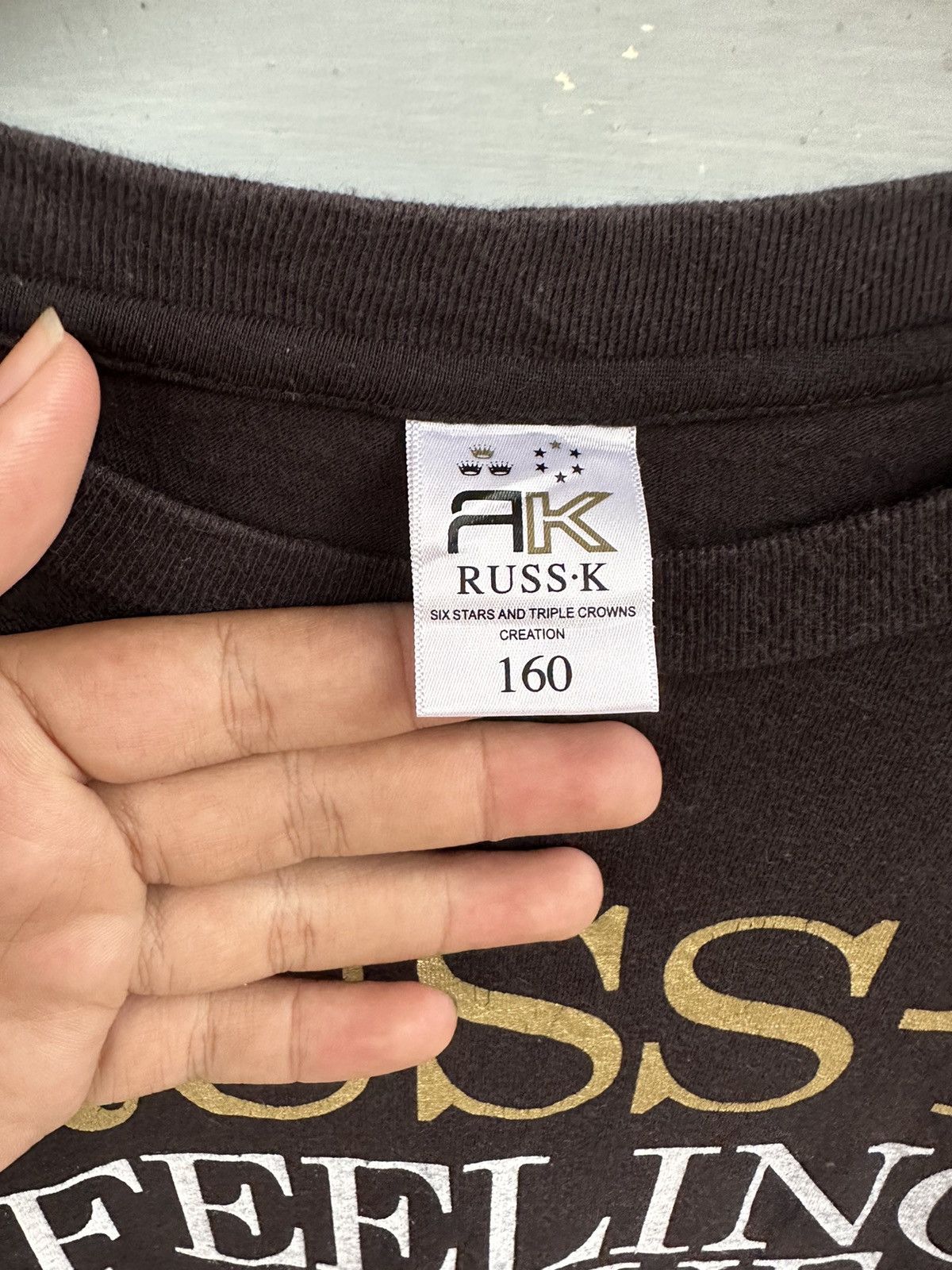 If Six Was Nine × Japanese Brand × Le Grande Bleu (L.G.B.) Japanese Double Layers Poem Russk Long Sleeve Size US S / EU 44-46 / 1 - 7 Thumbnail