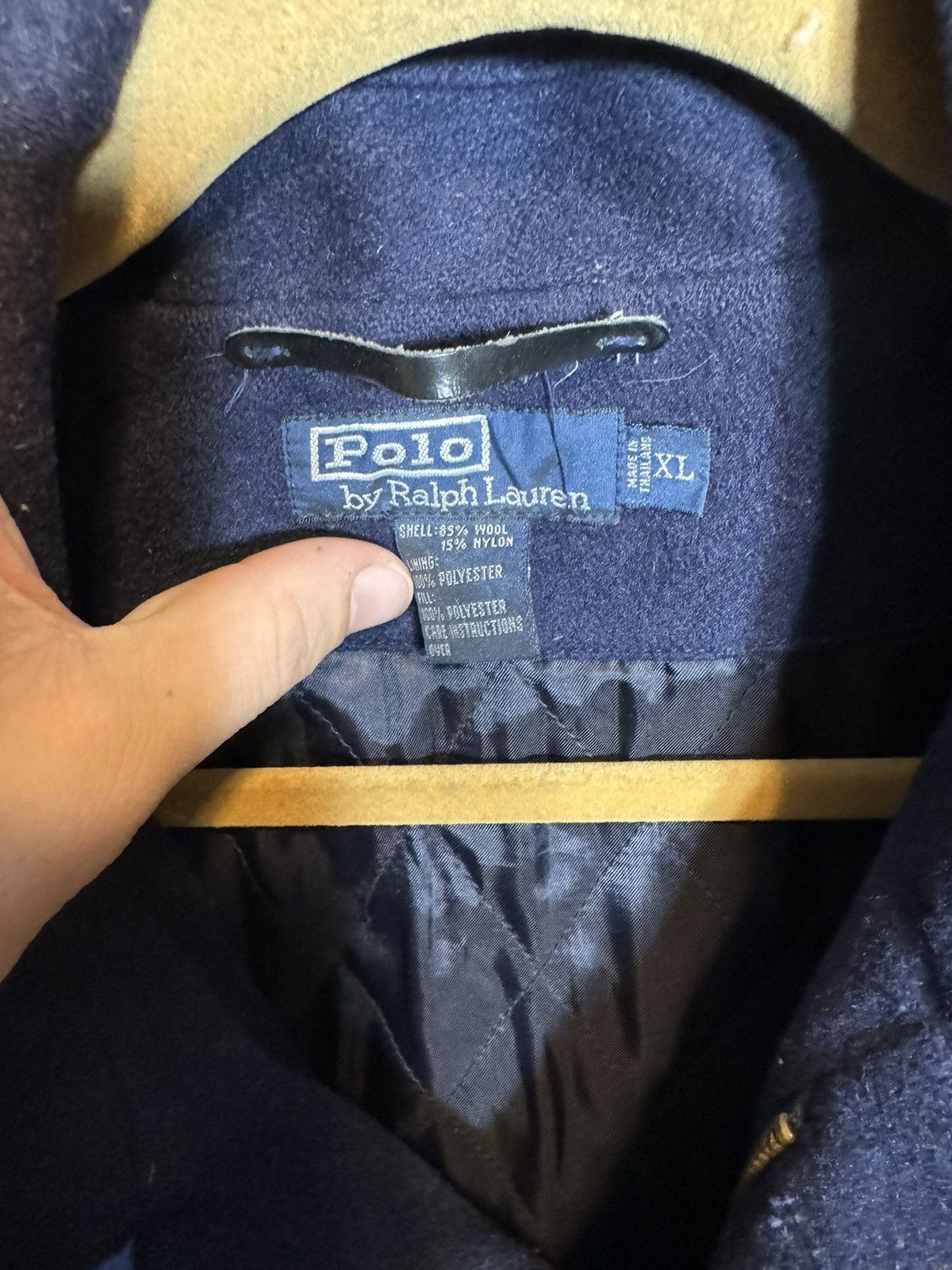 Polo Ralph Lauren × Vintage Vintage Ralph Lauren Wool Peacoat Size US XL / EU 56 / 4 - 5 Thumbnail
