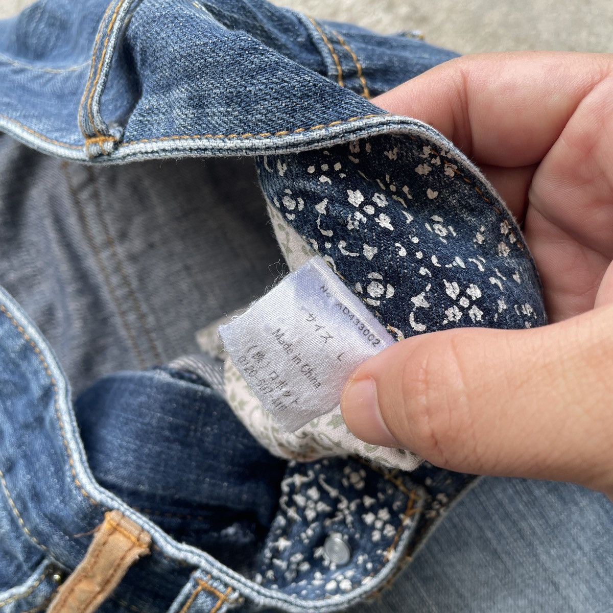 Japanese Brand Vintage ILLS Japan Faded Denim Jeans Pants W34x30.5 Size US 34 / EU 50 - 7 Thumbnail