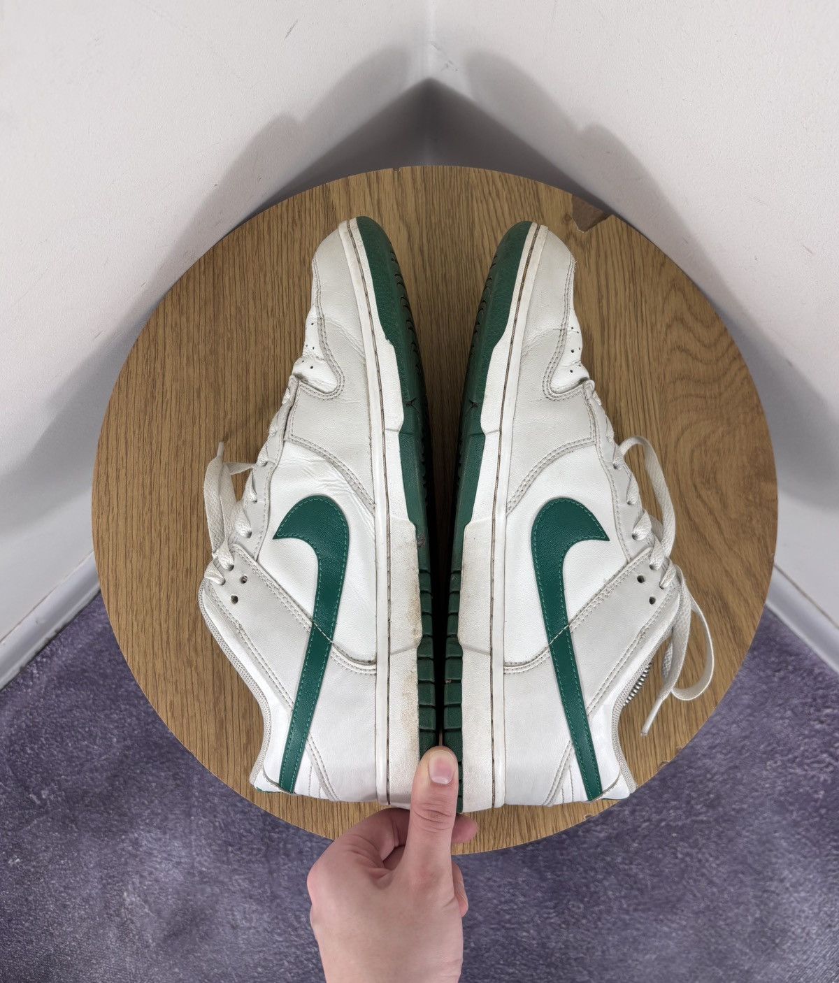 Nike Nike Dunk Low Summit White Malachite Sneakers Shoes Size US 10.5 / EU 43-44 - 18 Thumbnail