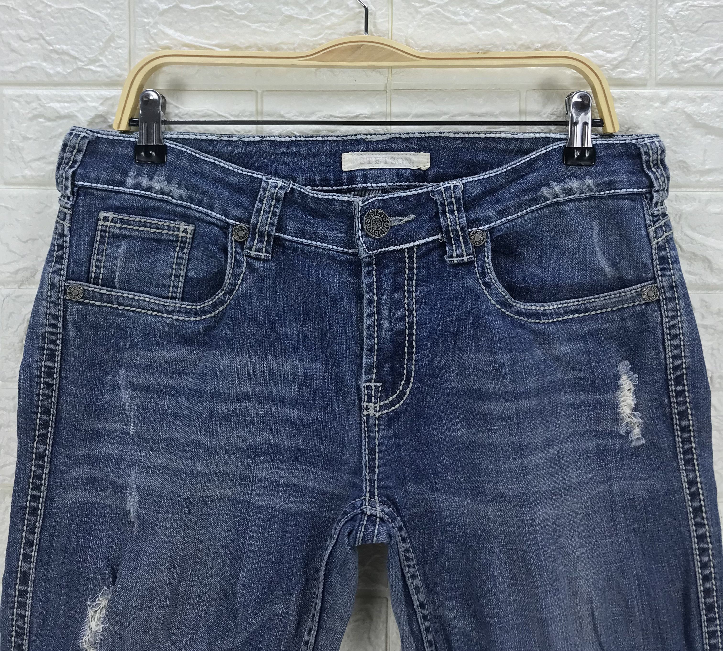 Stetson Vintage Stetson Bell Bottom Flare Jeans Size US 33 - 2 Thumbnail