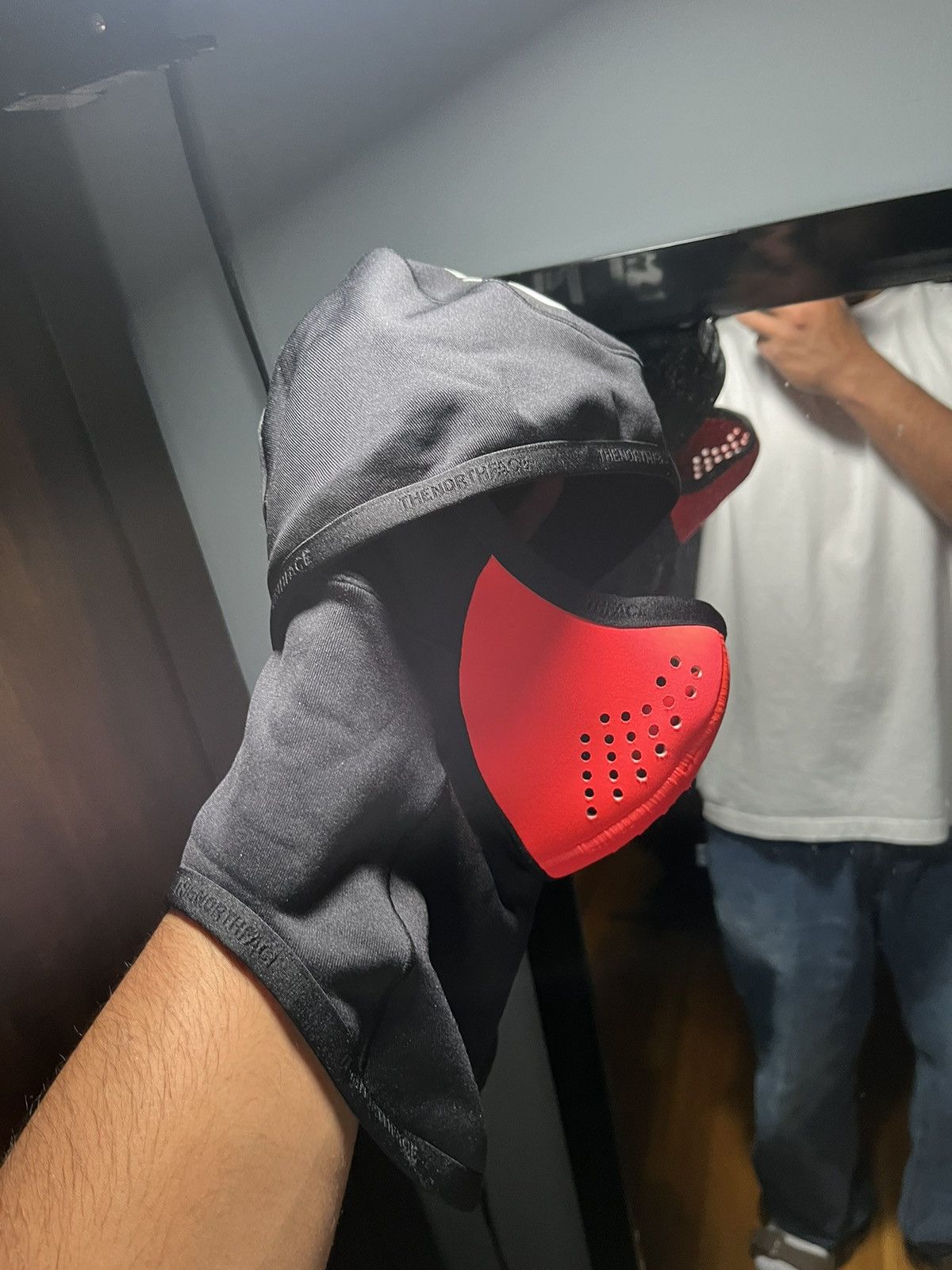 Supreme × The North Face Supreme The north face balaclava Red and 