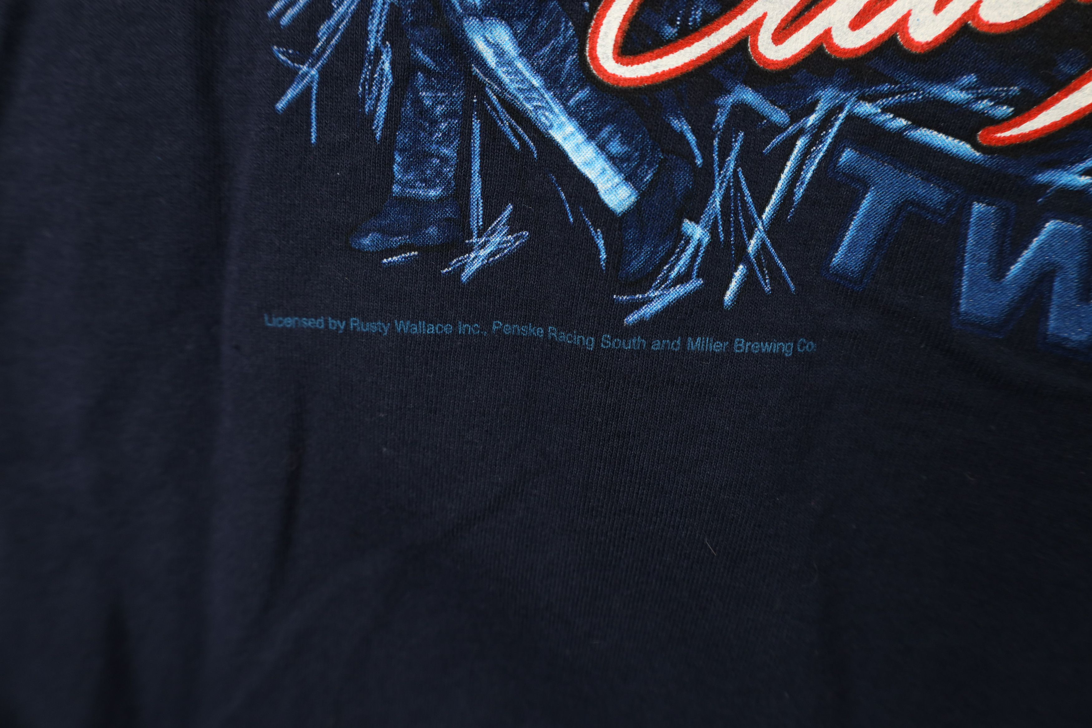 Vintage NOS Vintage Y2K 2001 NASCAR Racing All Over Print T-Shirt Size US XXL / EU 58 / 5 - 11 Thumbnail
