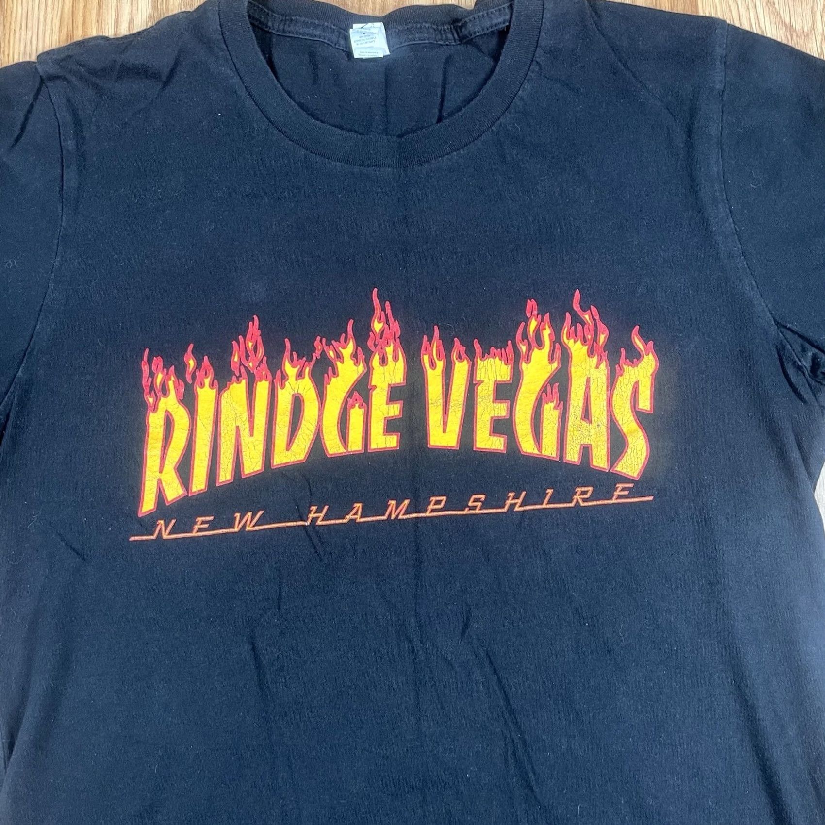 Vintage Bella + Canvas Canvas T-Shirt Mens M CrewNeck Short Sleeve Black Cotton Knit Logo Classic Mens M Black Shirt Size US M / EU 48-50 / 2 - 2 Thumbnail