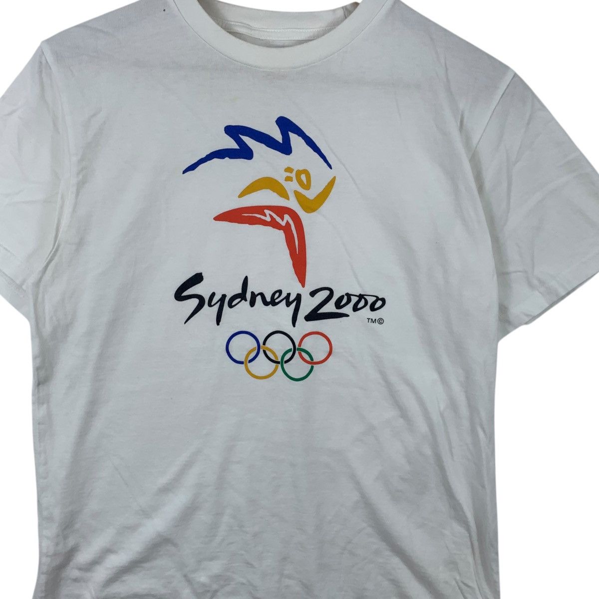Vintage Vintage OLYMPIC SYDNEY 2000 Summer Sport Mascot Tee Shirt Size S / US 4 / IT 40 - 3 Thumbnail