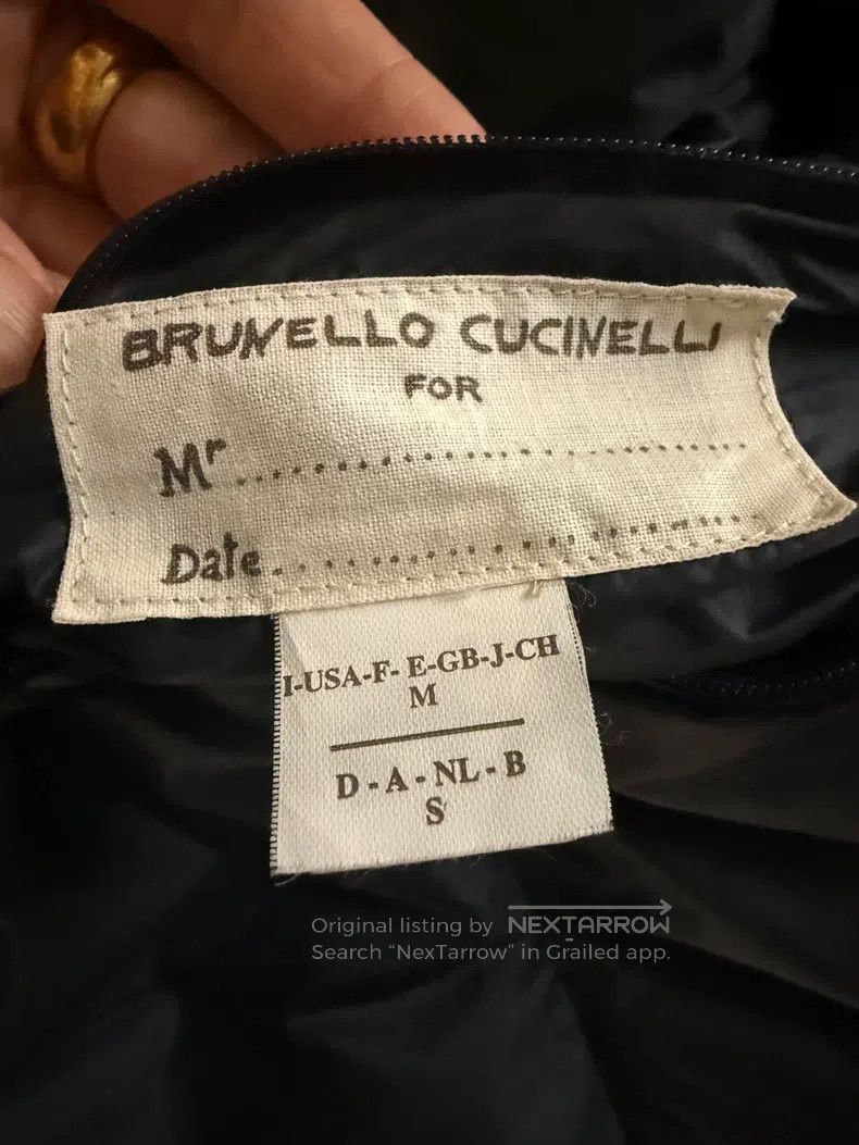 Brunello Cucinelli Brunello Cucinelli Men's sheepskin goose down jacket Size US M / EU 48-50 / 2 - 6 Thumbnail