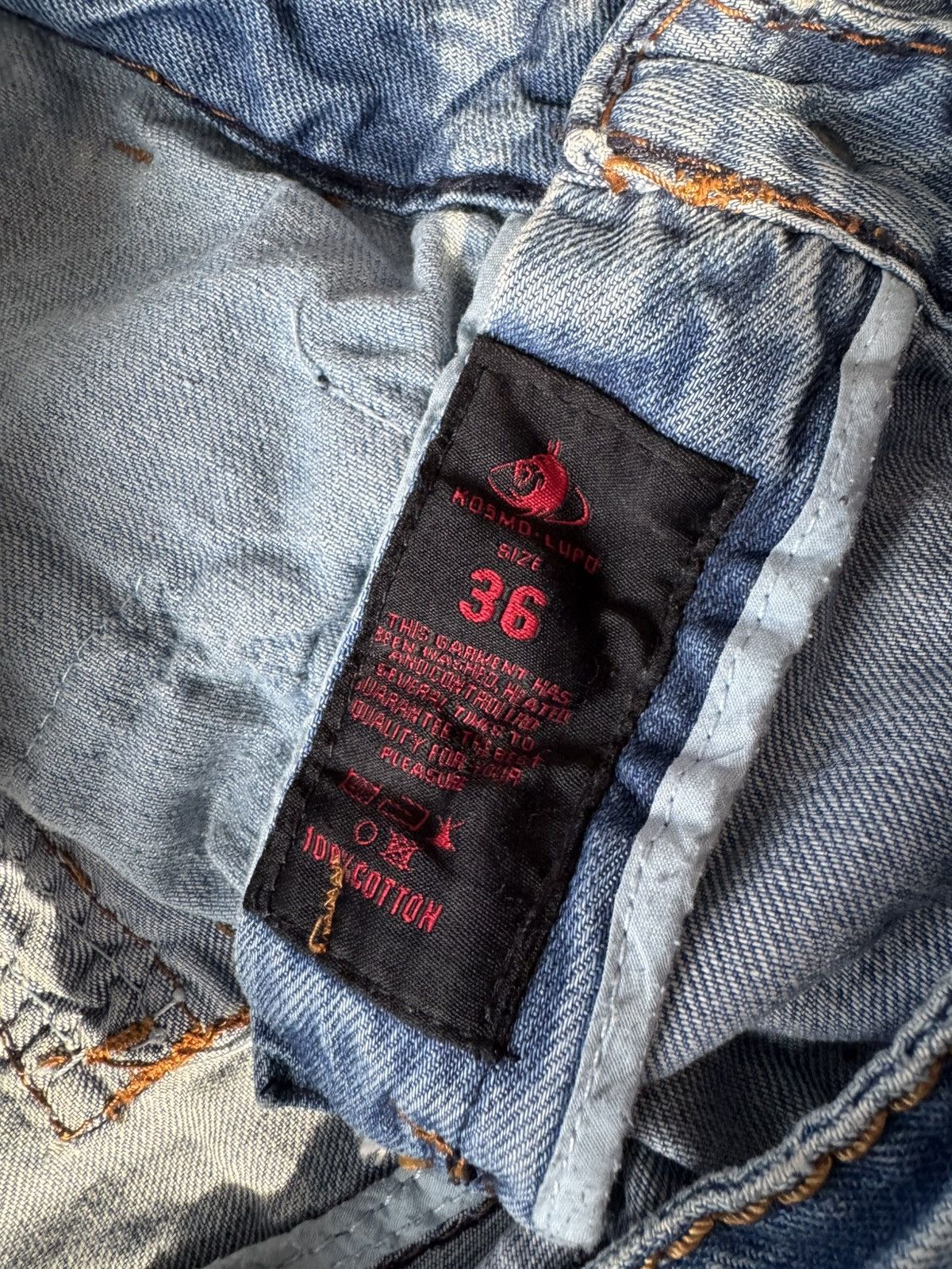 Hysteric Glamour VINTAGE 💥HYSTERIC GLAMOUR RICK OWENS STYLE WASHED JEANS 90S Size US 36 / EU 52 - 9 Thumbnail