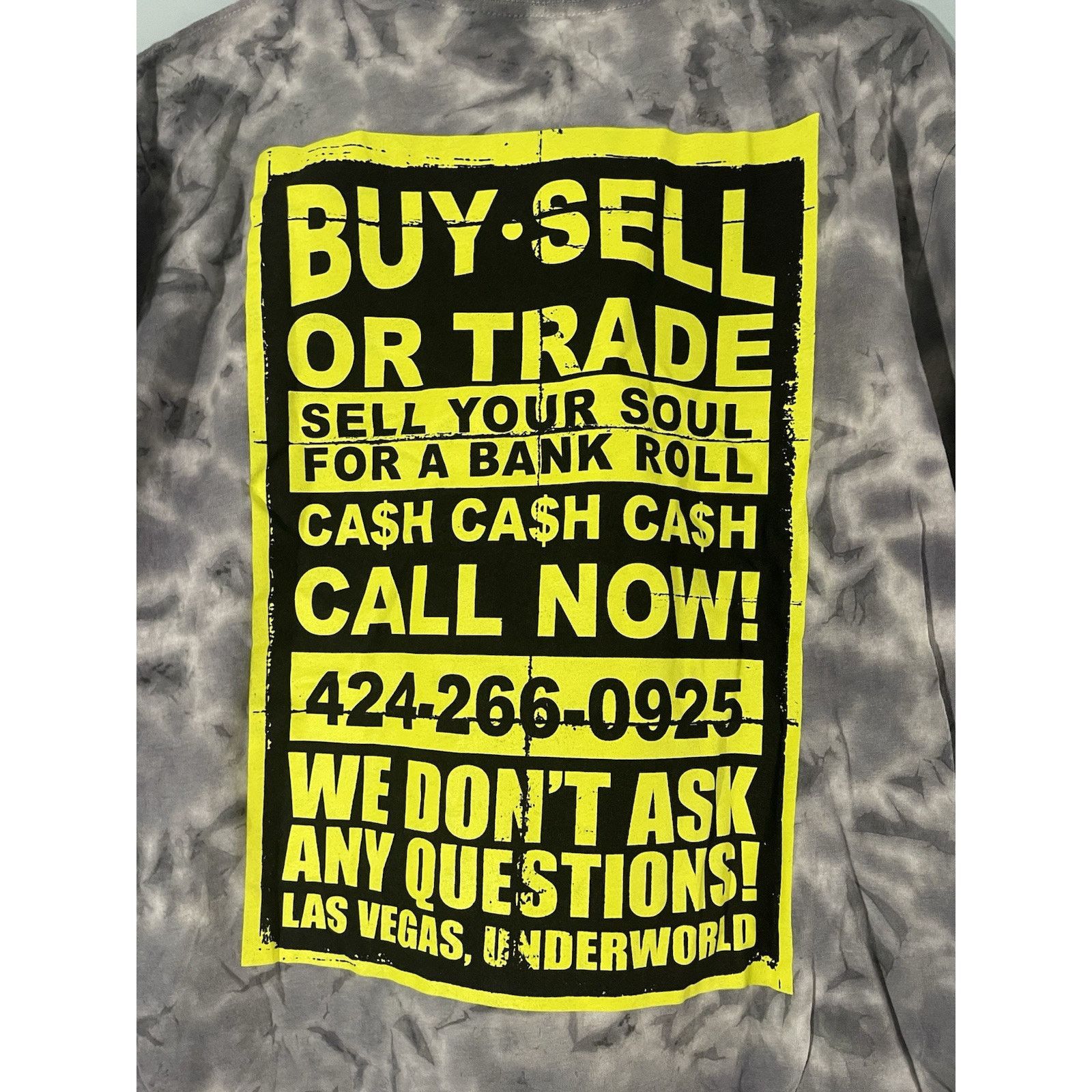 Other Open 925 Men's T-shirt The Dons Pawn Crystal wash Unisex Size US L / EU 52-54 / 3 - 4 Thumbnail