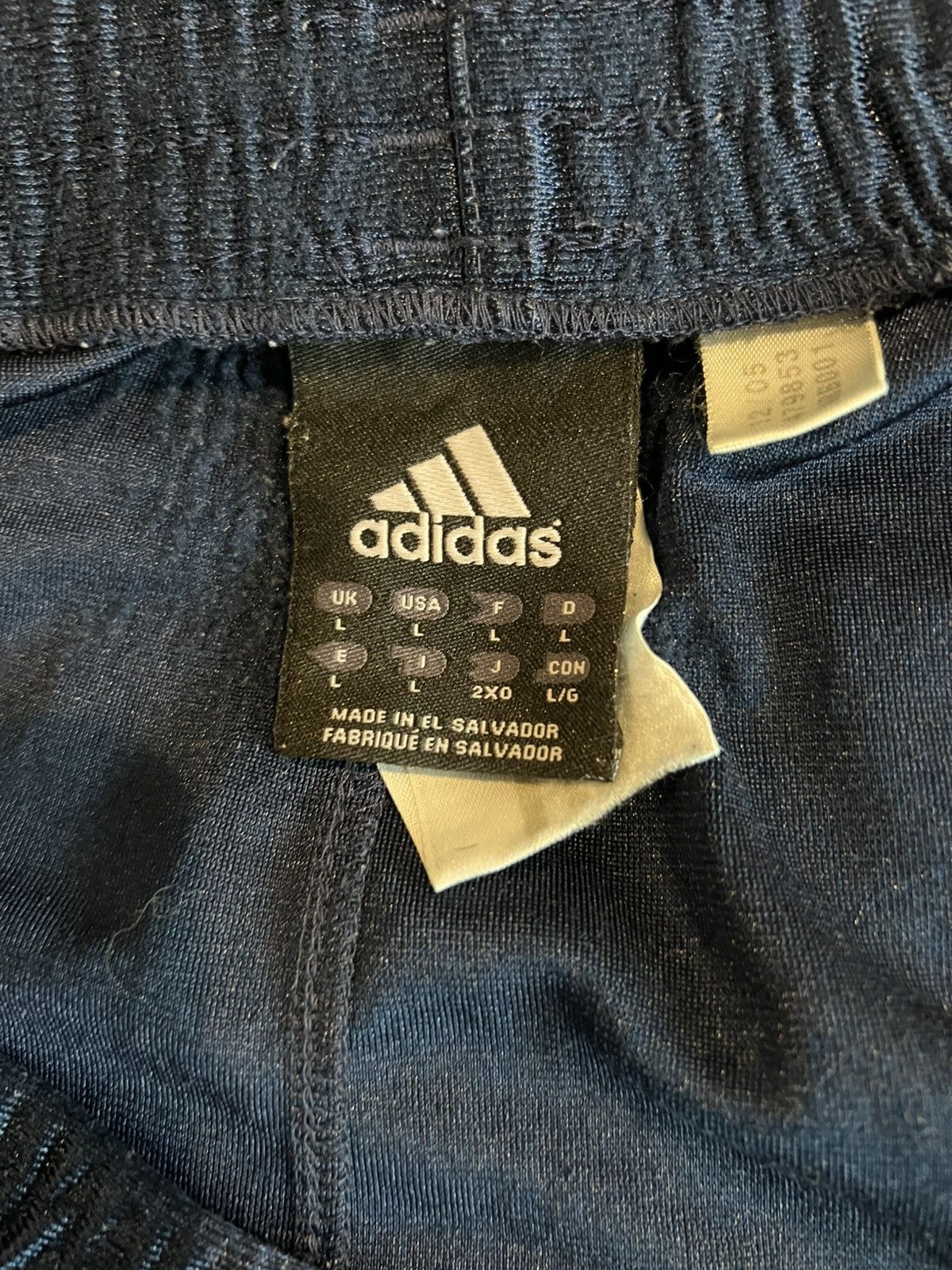 Adidas Adidas Classic Mens Navy/White Shorts L Size US 38 / EU 54 - 3 Thumbnail